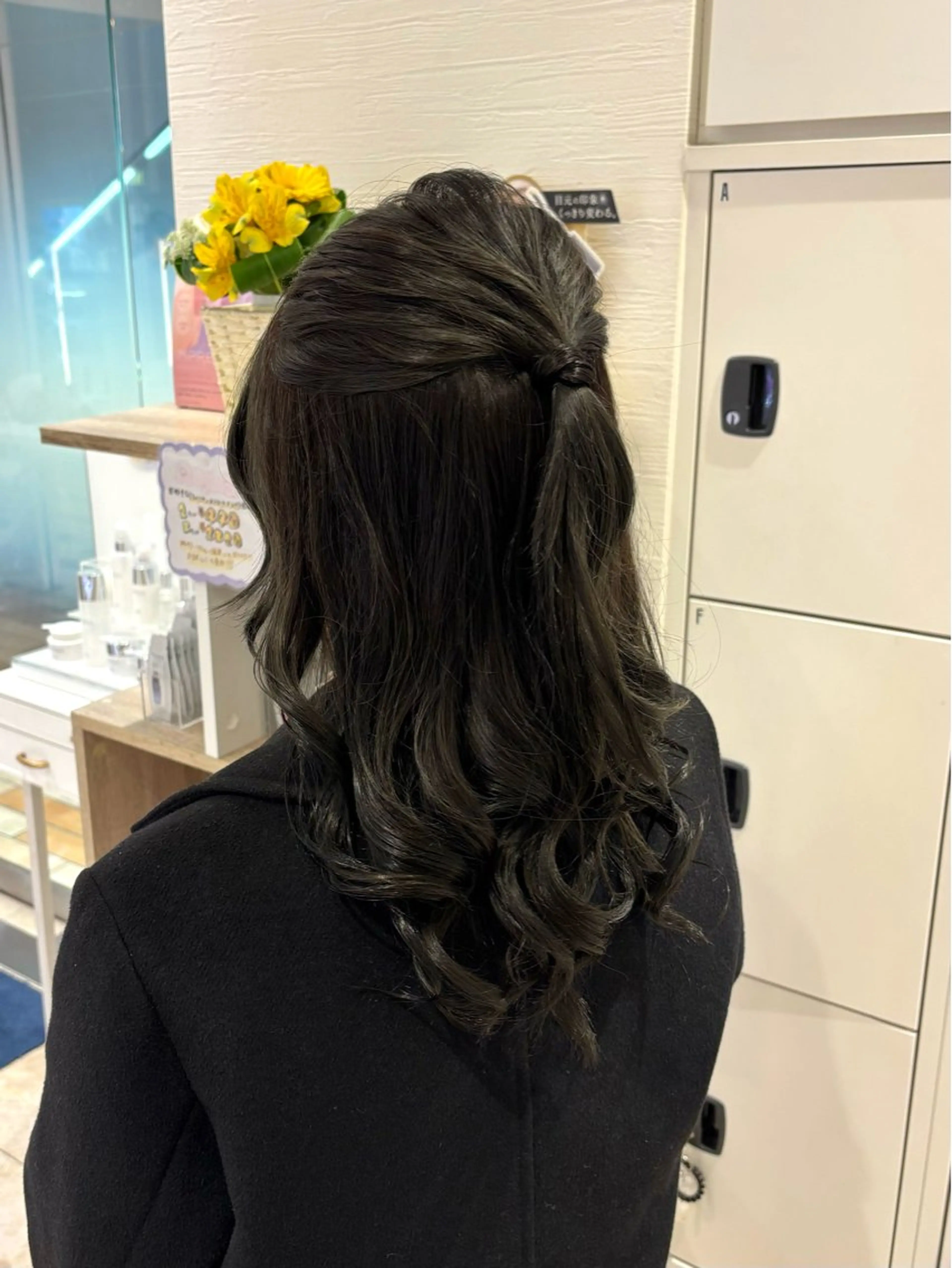 ロング カラー アッシュ アッシュグレー miho𓂃 ANNETTAのヘアスタイル