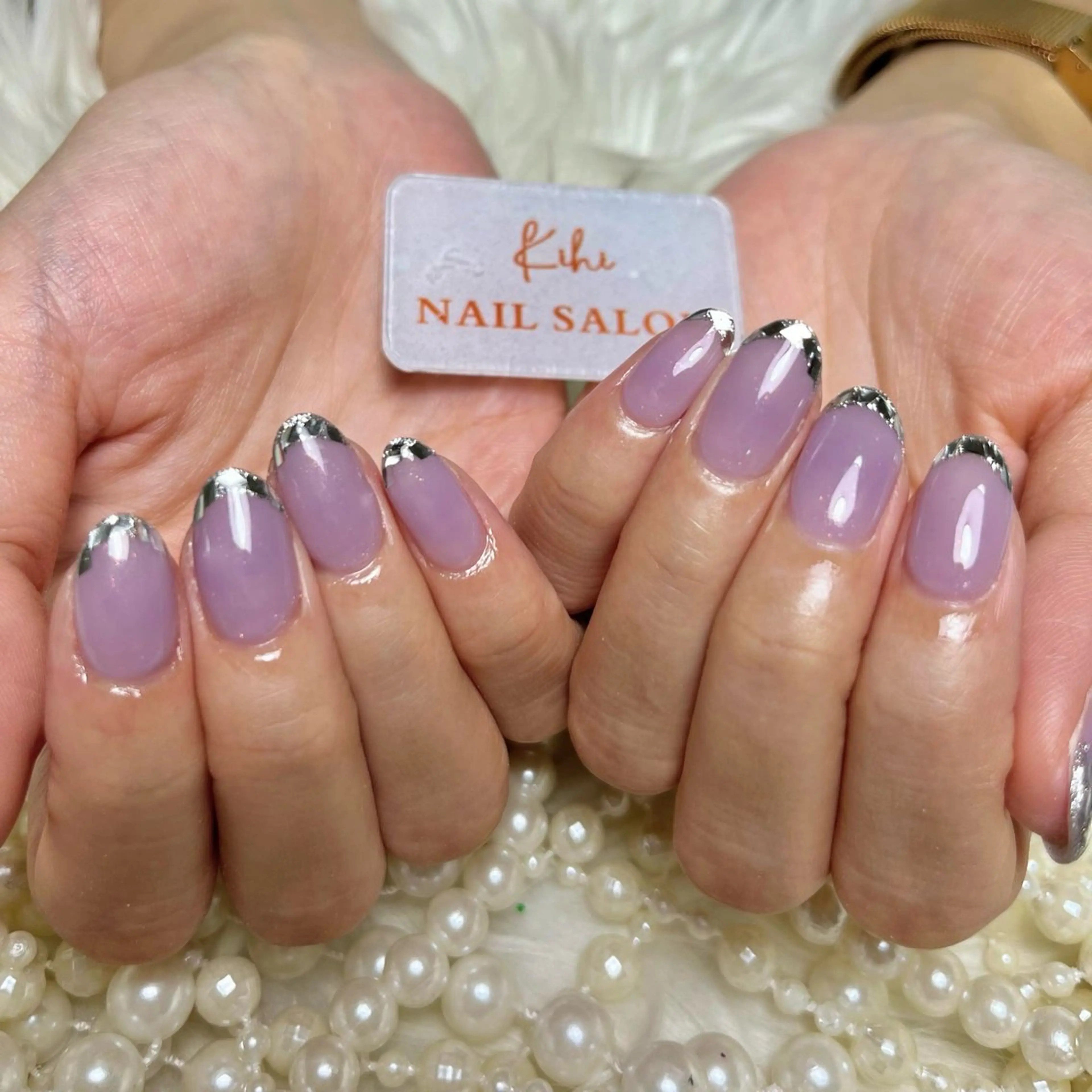 ネイル アートネイル フレンチネイル ジェルネイル グラデーション 韓国ネイル ハンドネイル 💕鈴木ユリ パラジェル/オフ無料のネイルデザイン