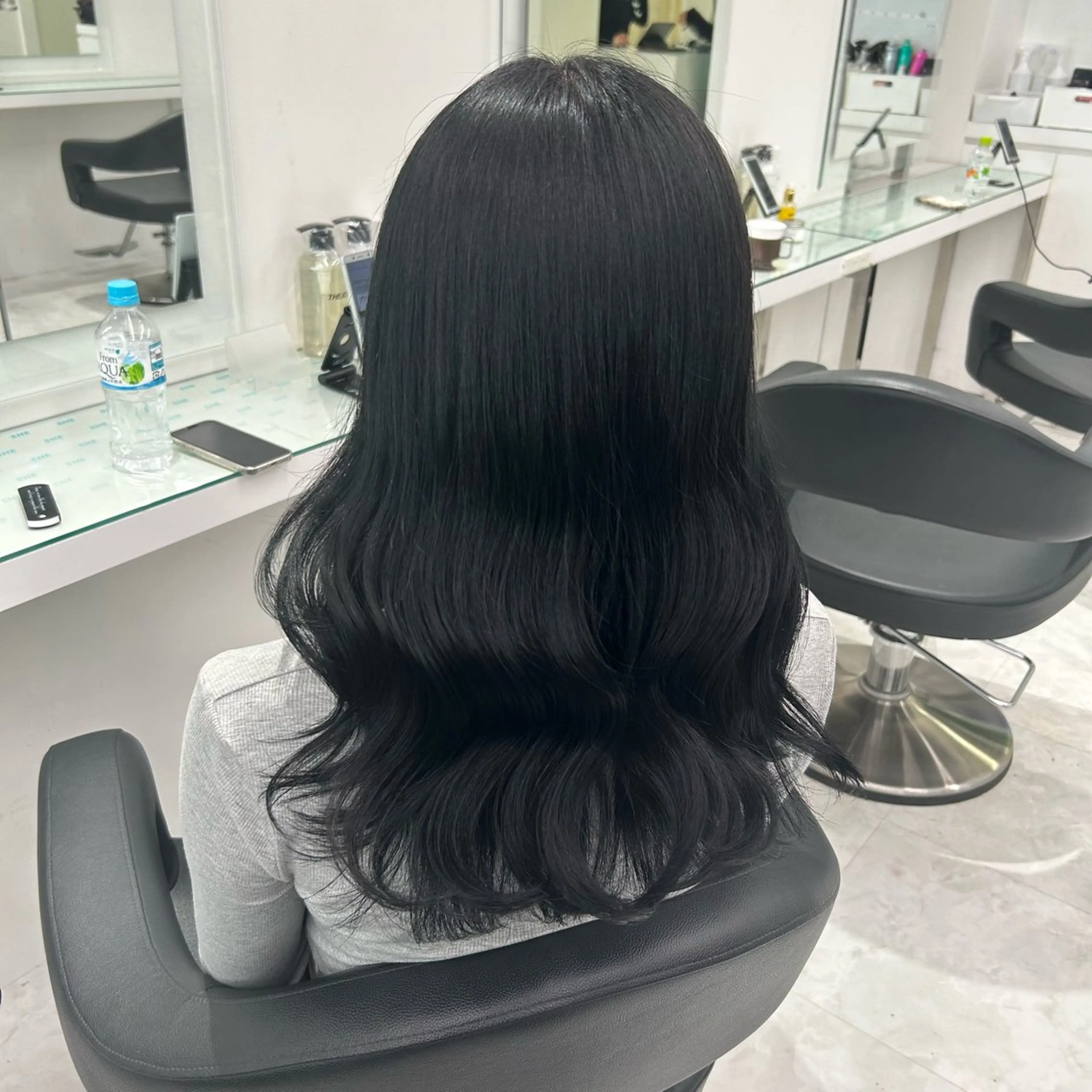 セミロング 🤍大人っぽ韓国暗髪 🤍Asuka🤍のヘアスタイル