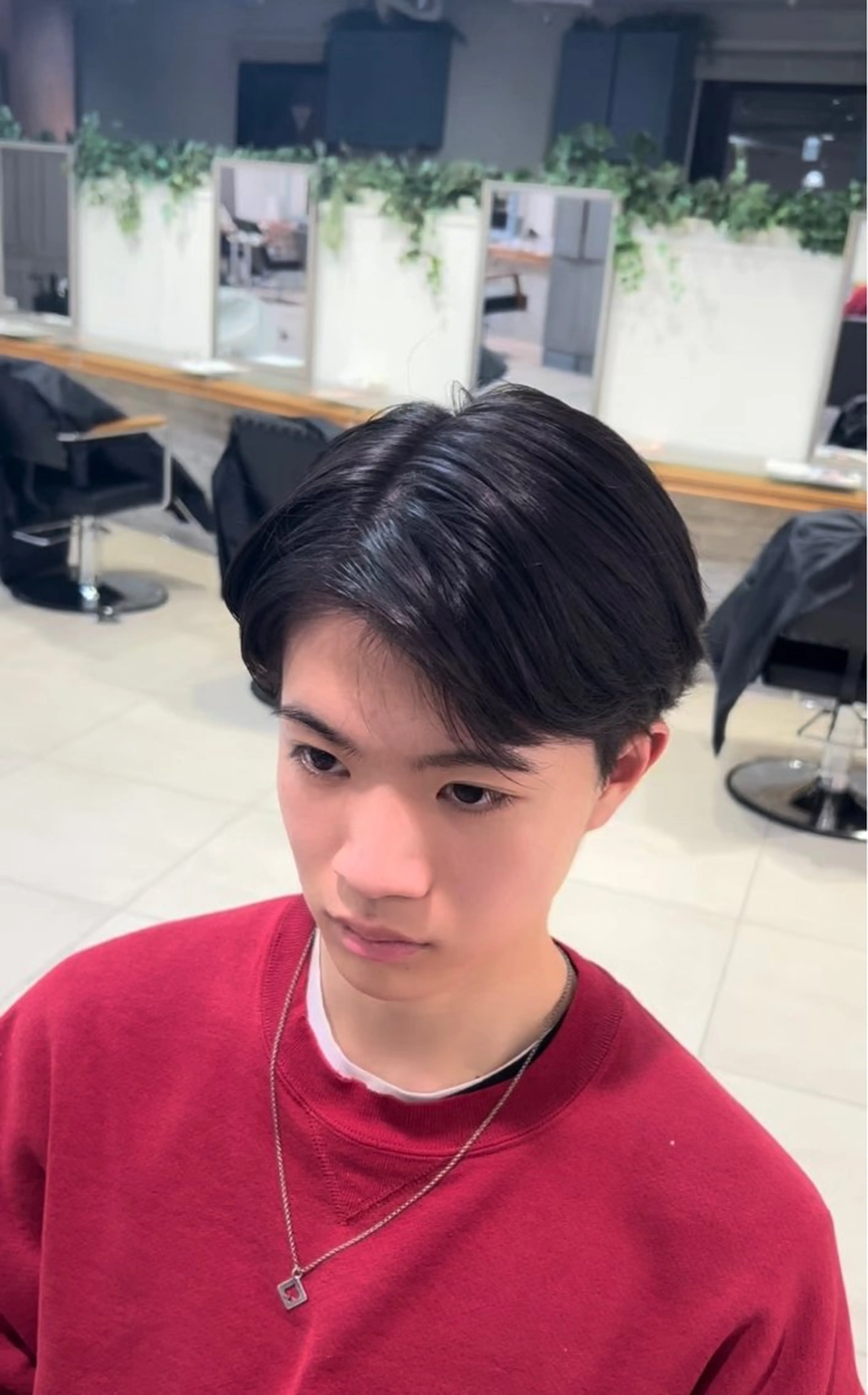 メンズ CINQ ドリームプラザ店所属・竹内 仁のヘアスタイル