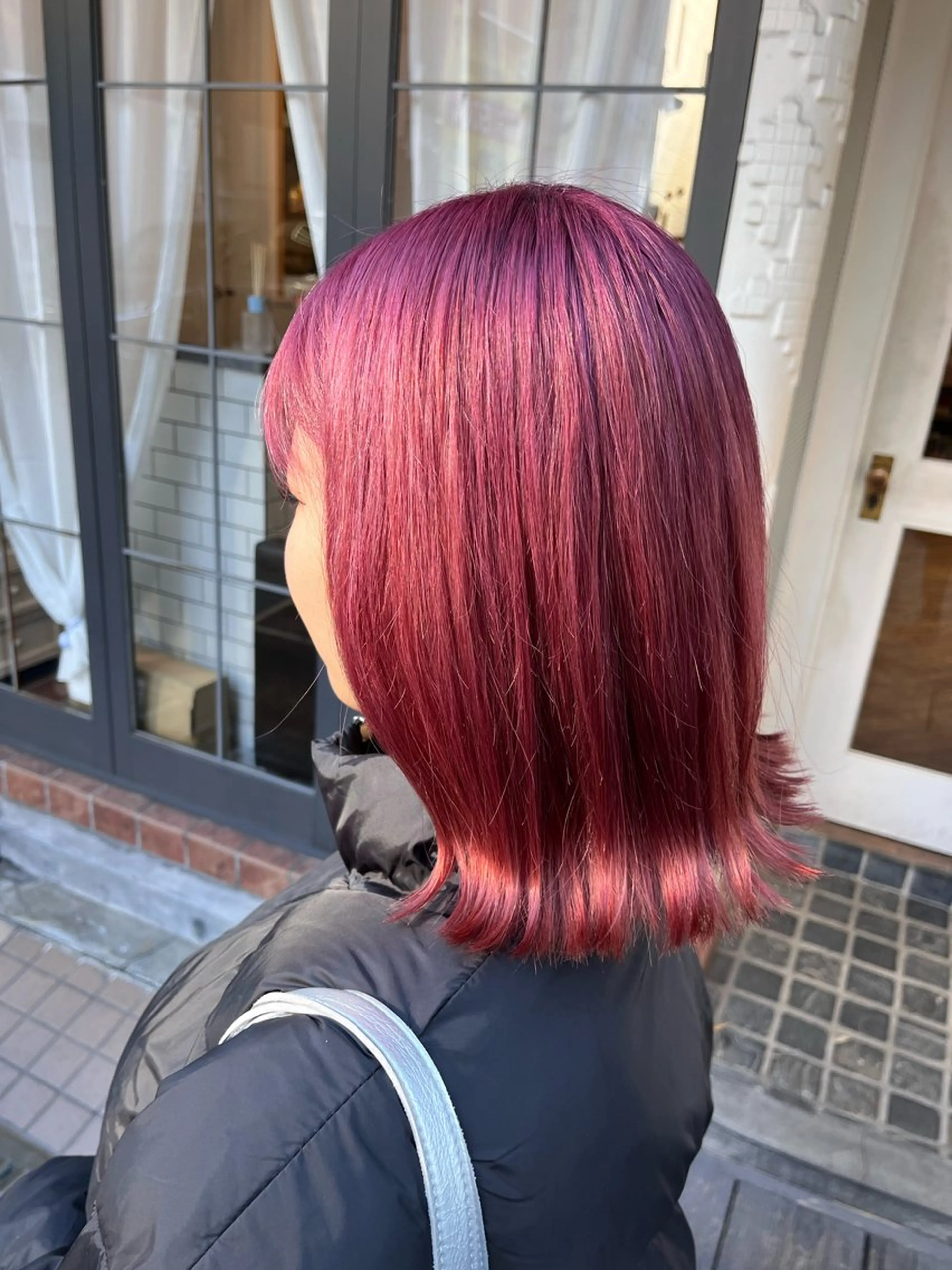 ミディアム カラー eme hair design 【エメ】所属・eme ﾅｵ ストレートモデル募集のヘアスタイル