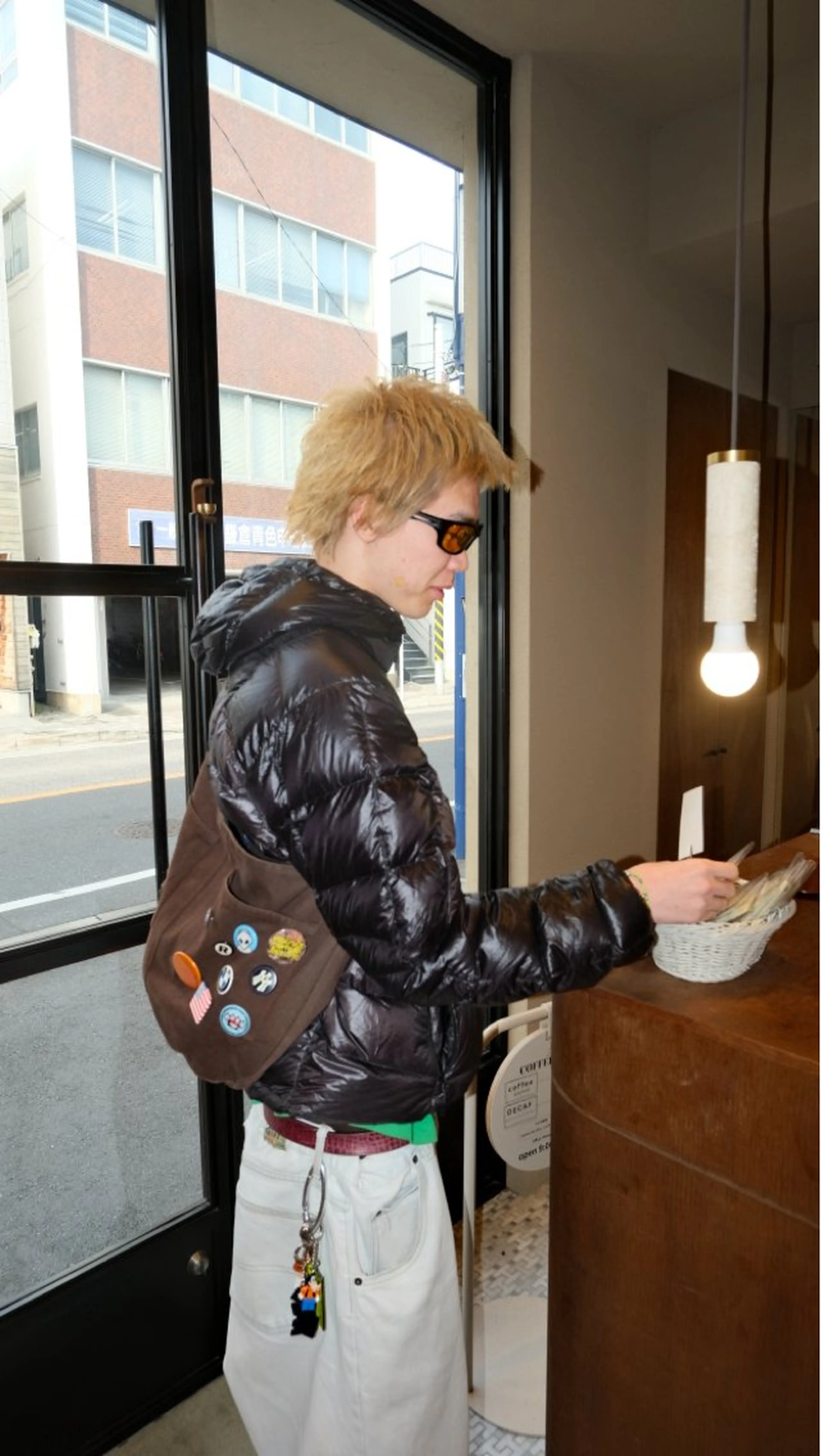 カラー メンズ ヘアカラー ブリーチ/ボブ 373☆鎌倉 湘南のヘアスタイル