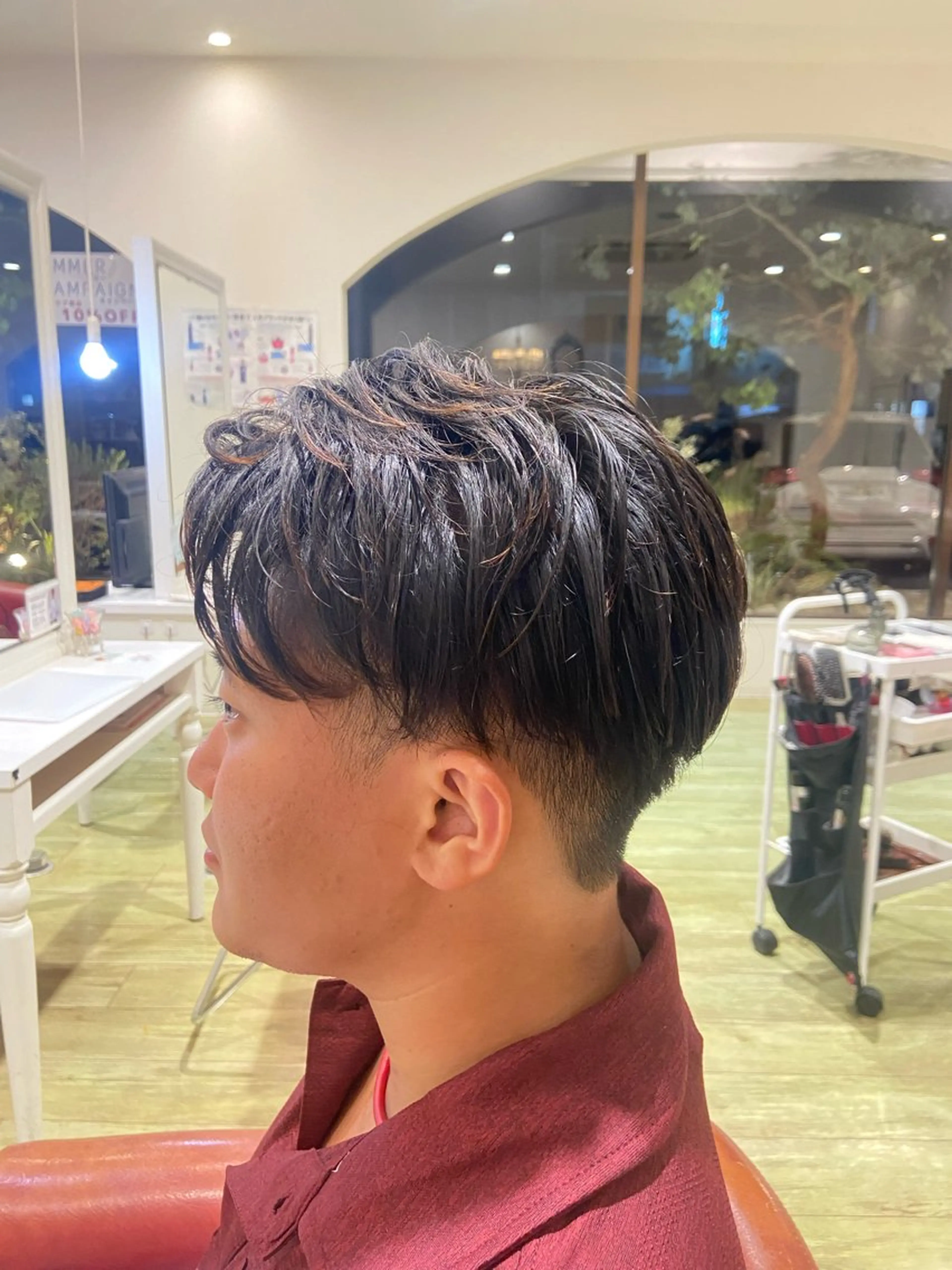 メンズ ステラ嵯峨所属・コジマ ツムギのヘアスタイル