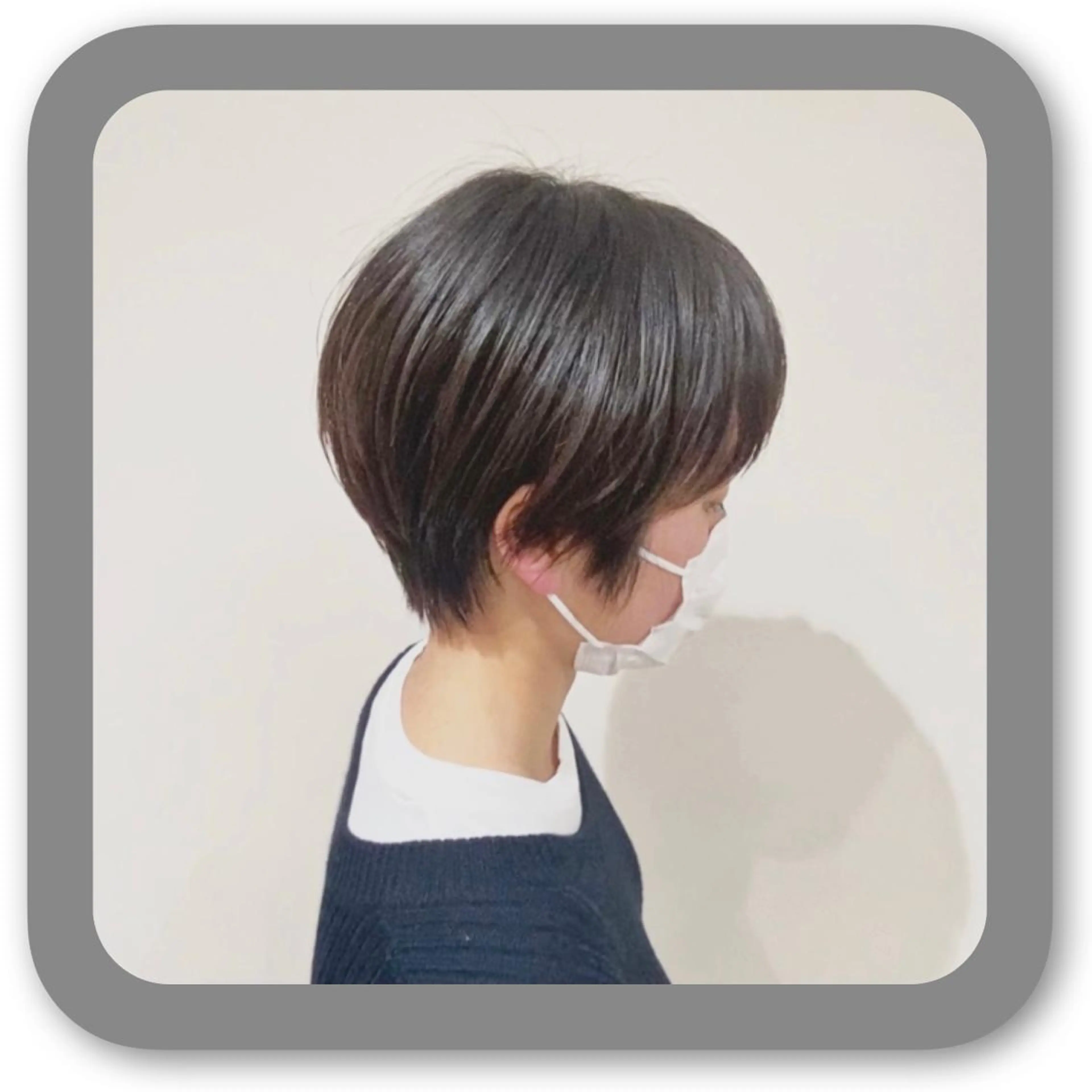 ショート アッシュ ボブ 髪質改善 レイヤーカット ショートヘア カット ショート〜ミディアム 喜多司のヘアスタイル