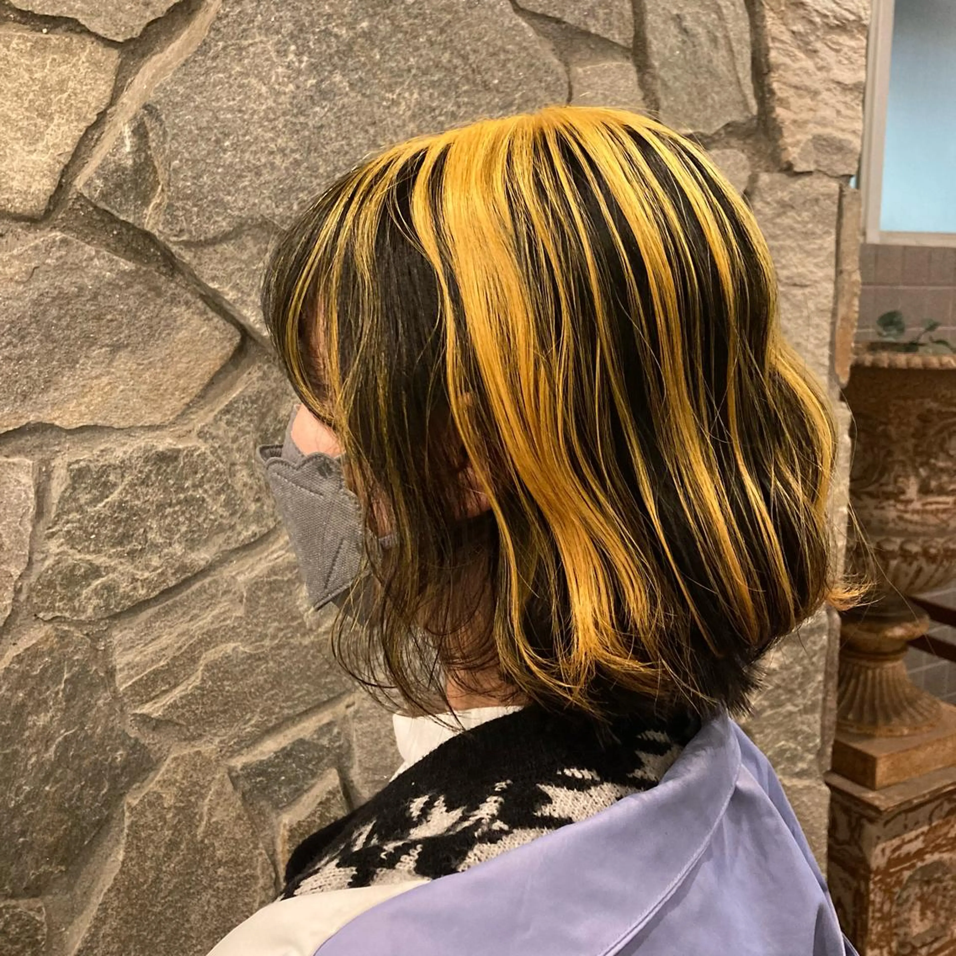 カラー 野村 ゆいのヘアスタイル