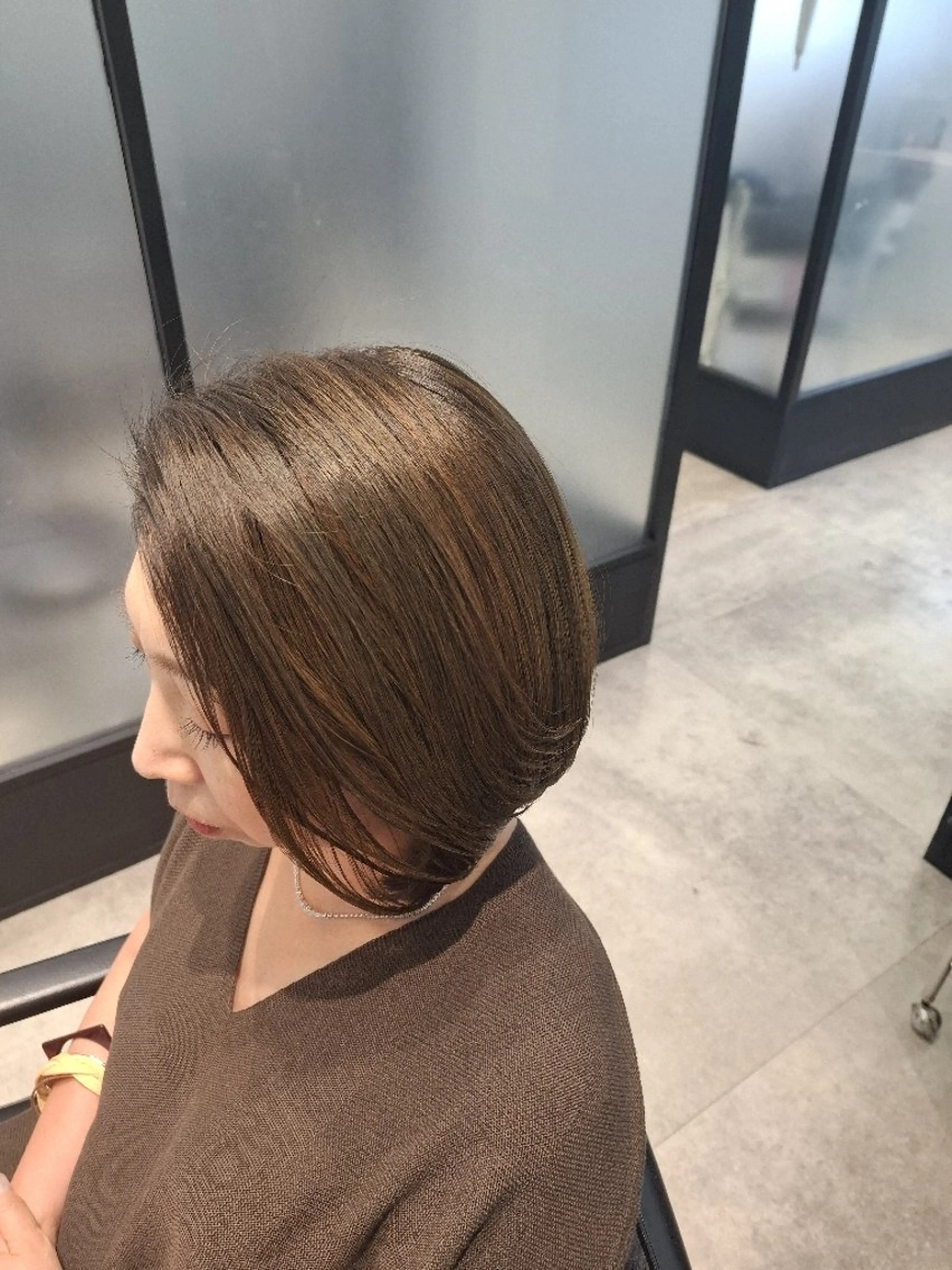 ミディアム カラー 透明感カラー カット ヘアカラー ✨️✂️佐藤 ガク✂️✨️のヘアスタイル