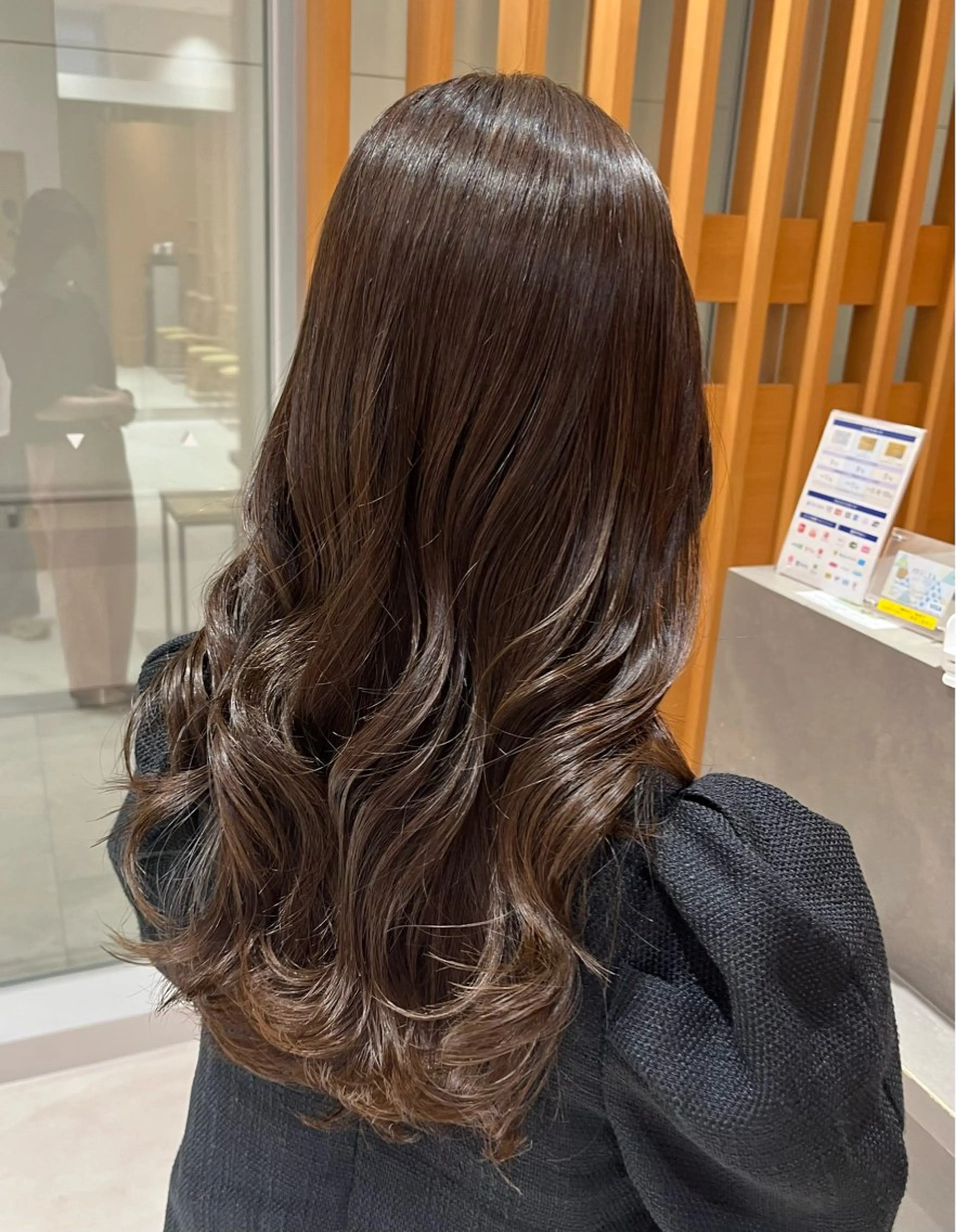 ロング カラー ヘアカラー トリートメント 髪質改善／ストレート 特化／津久井裕仁🫧のヘアスタイル