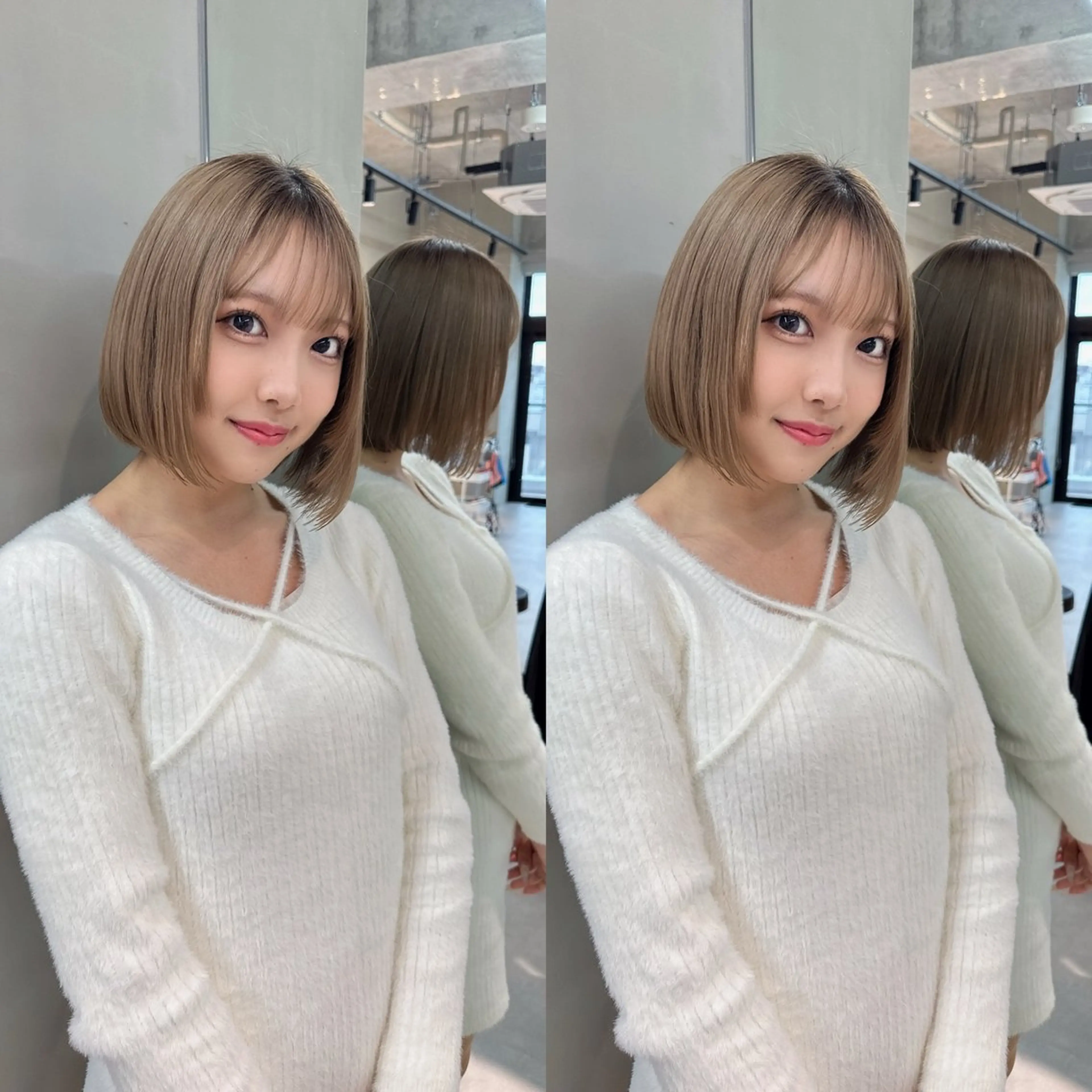ミディアム カット トリートメント ✨髪質改善特化✨副 店長椎葉信乃介のヘアスタイル