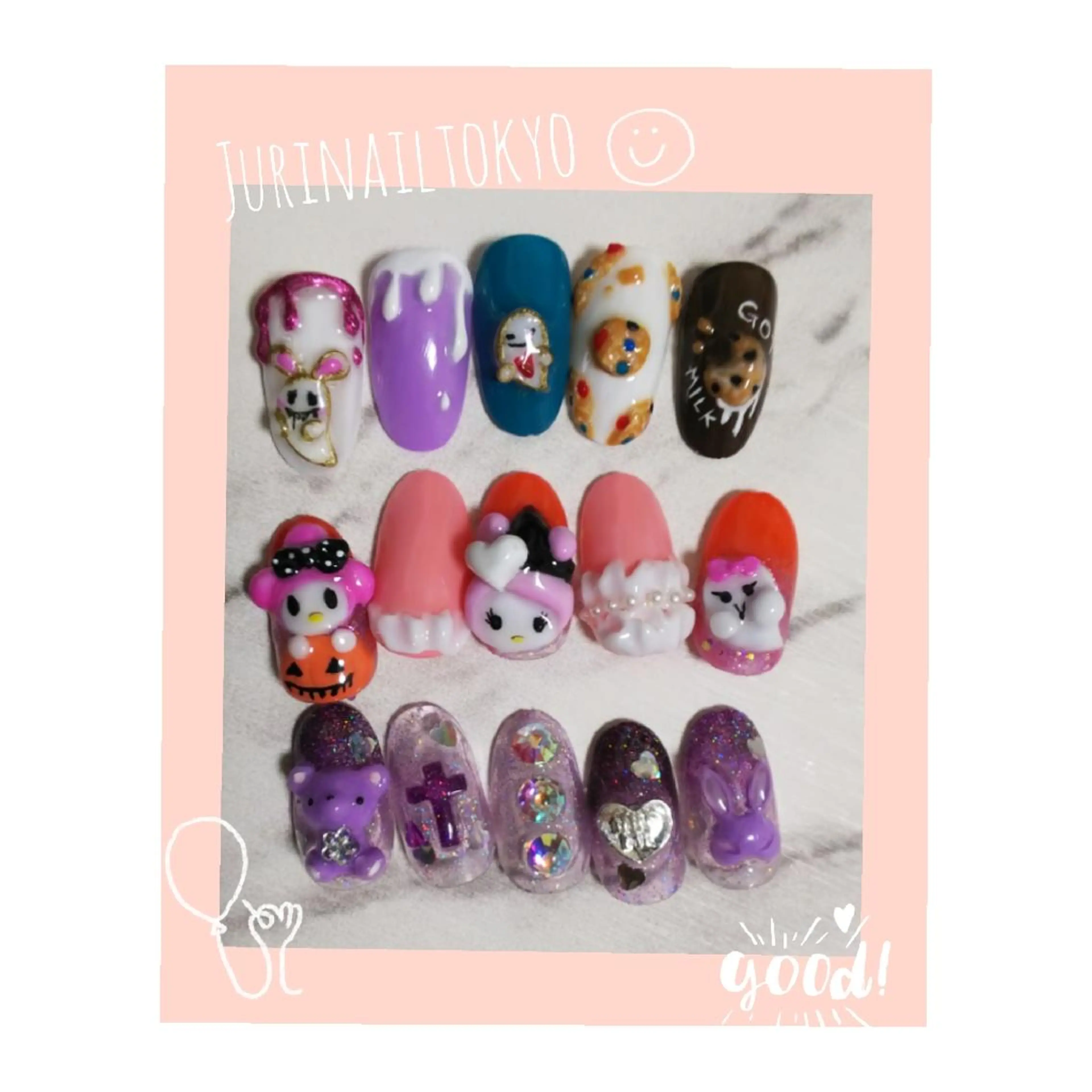 ネイル jurinailtokyo所属・jurinail tokyoのネイルデザイン
