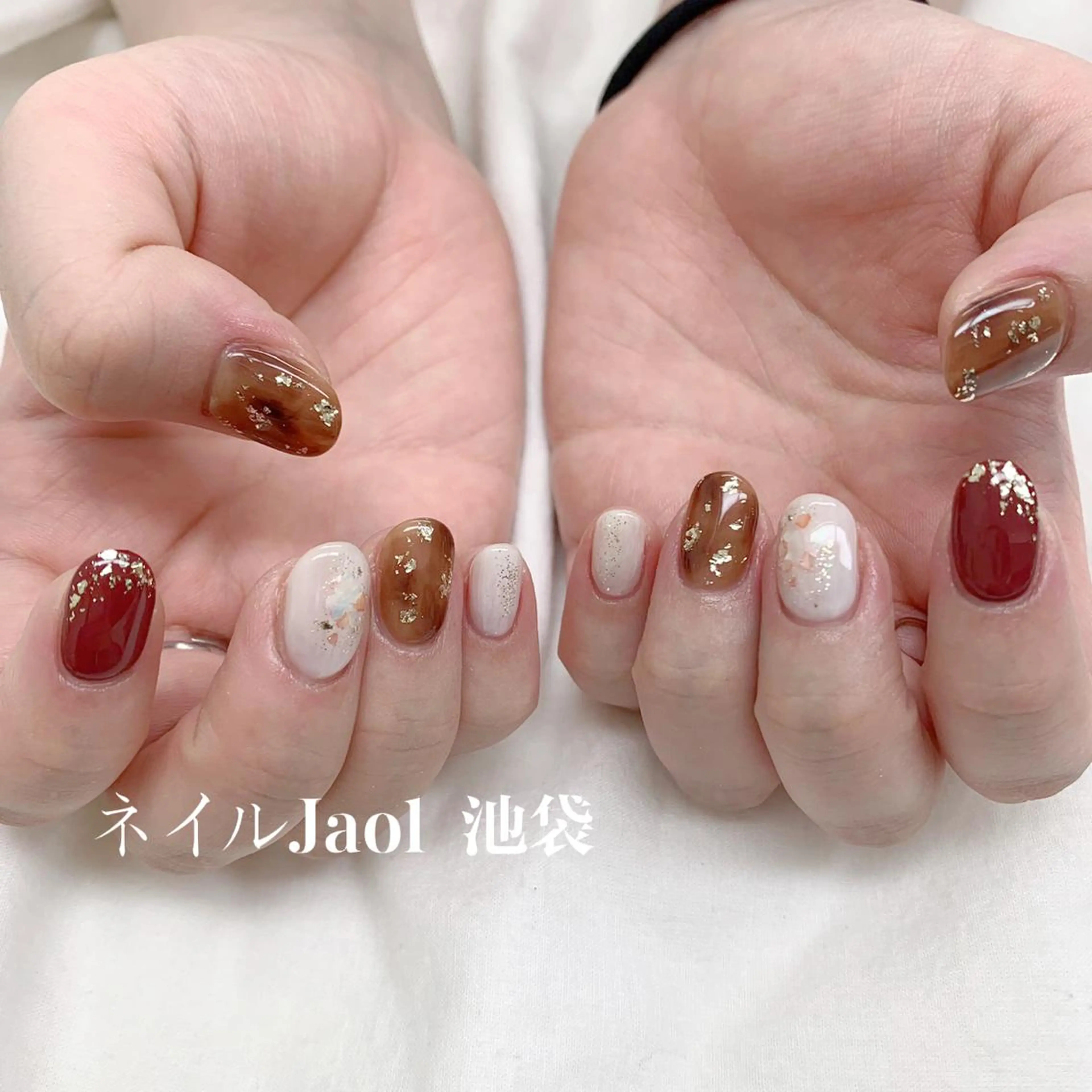 ミディアム nail jaol池袋店所属・ネイルJaol 池袋のネイルデザイン