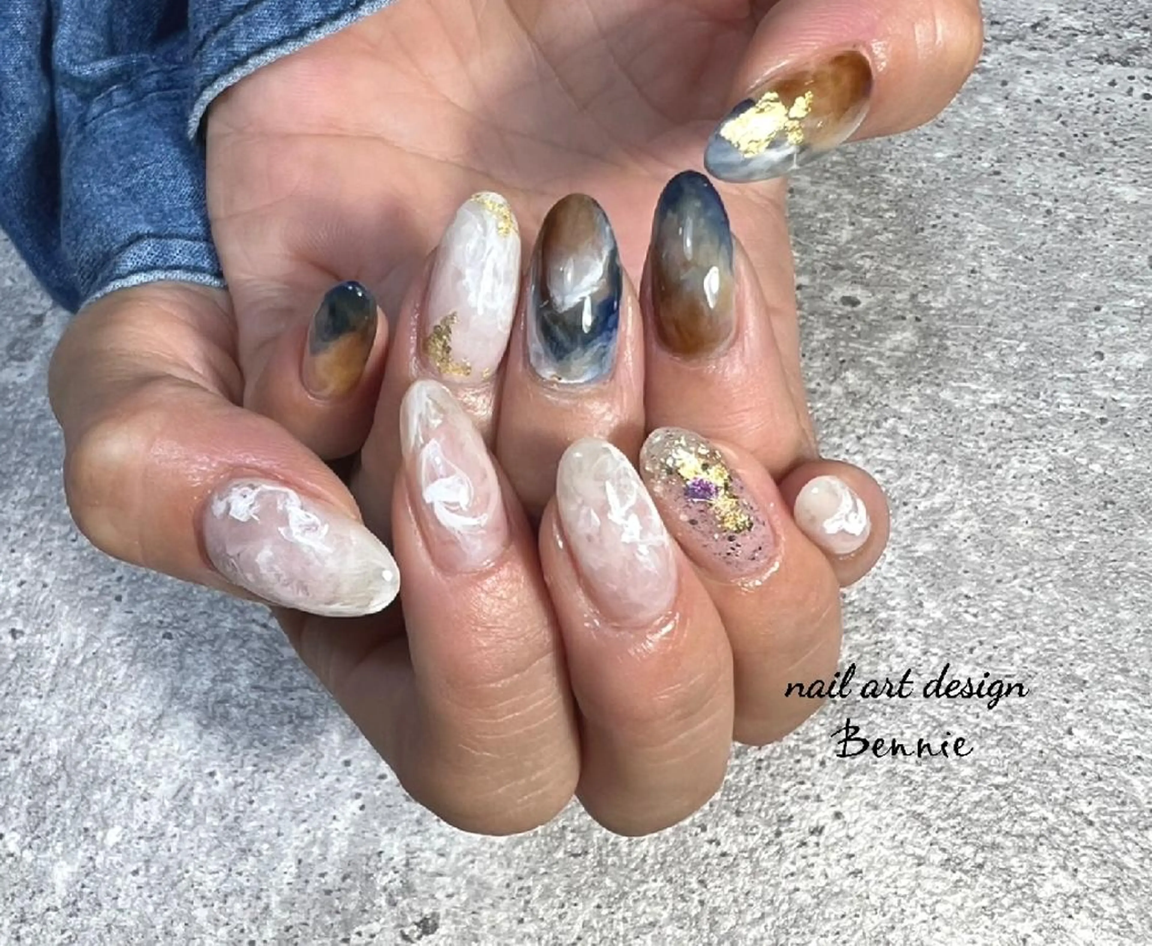 ネイル アートネイル ハンドネイル   BENNIEのネイルデザイン