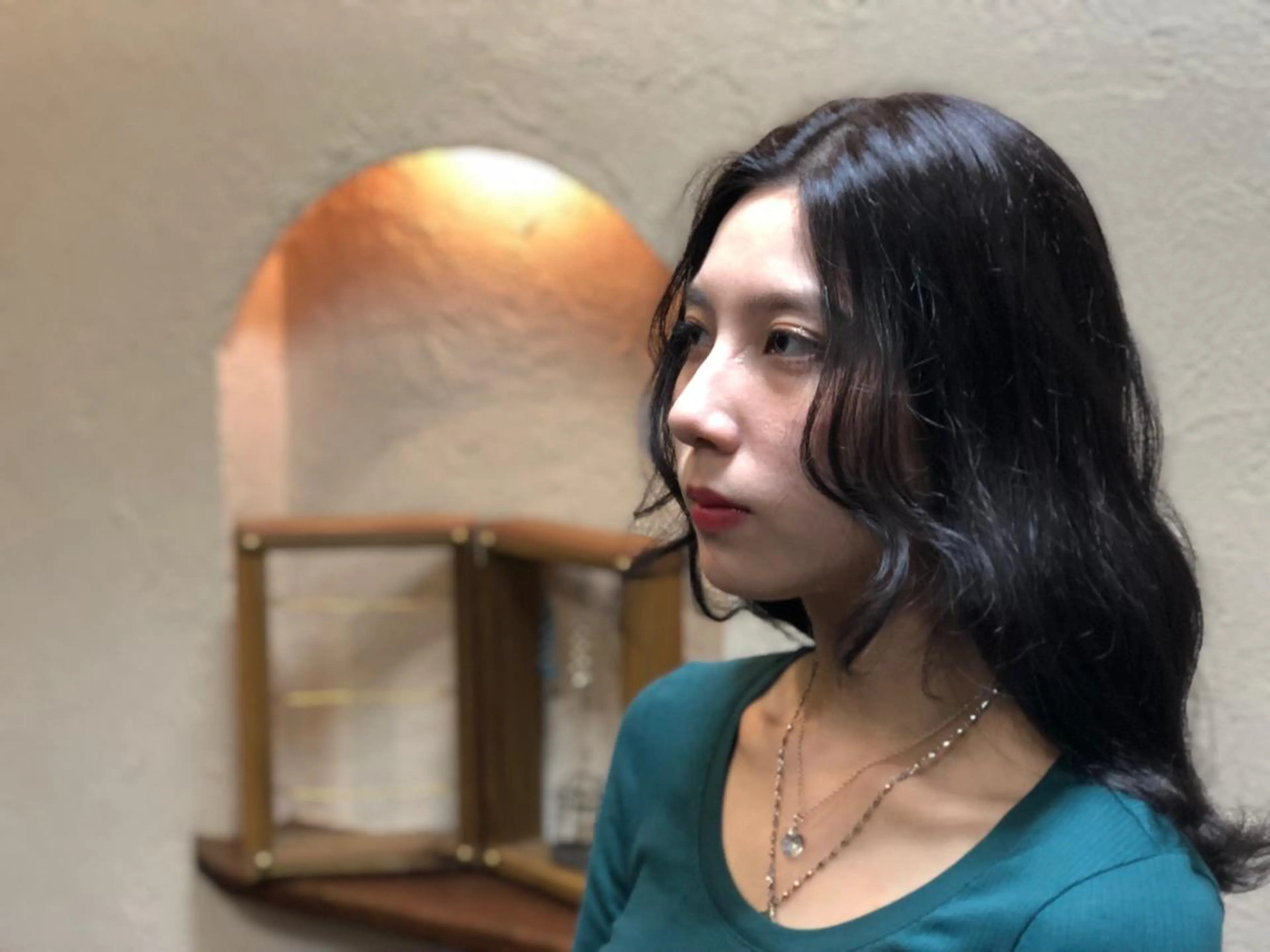 セミロング カラー Snaly カラー特化ページのヘアスタイル