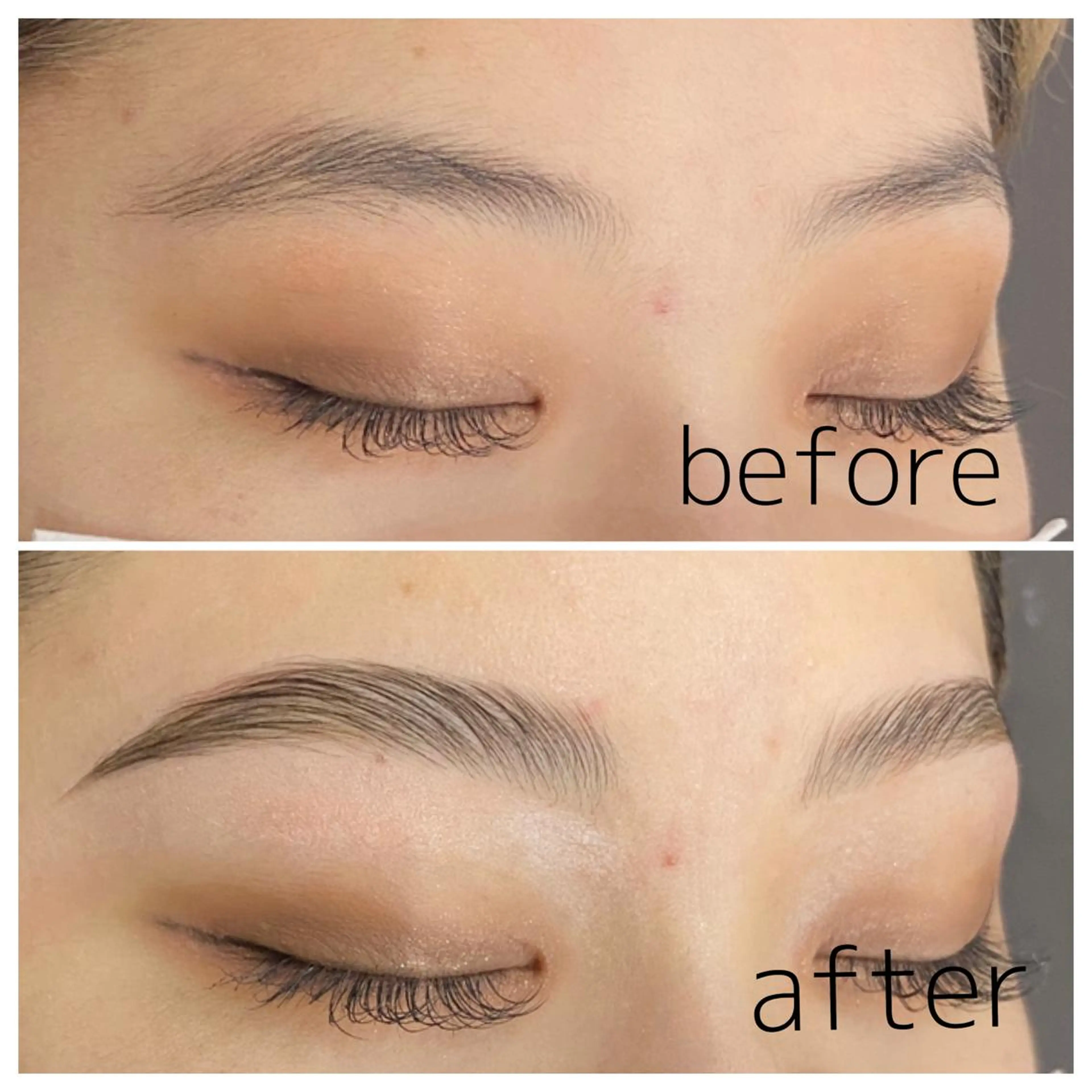 アイブロウ ハリウッドブロウリフト URI nail89所属・URI nail89の眉毛・アイブロウイメージ