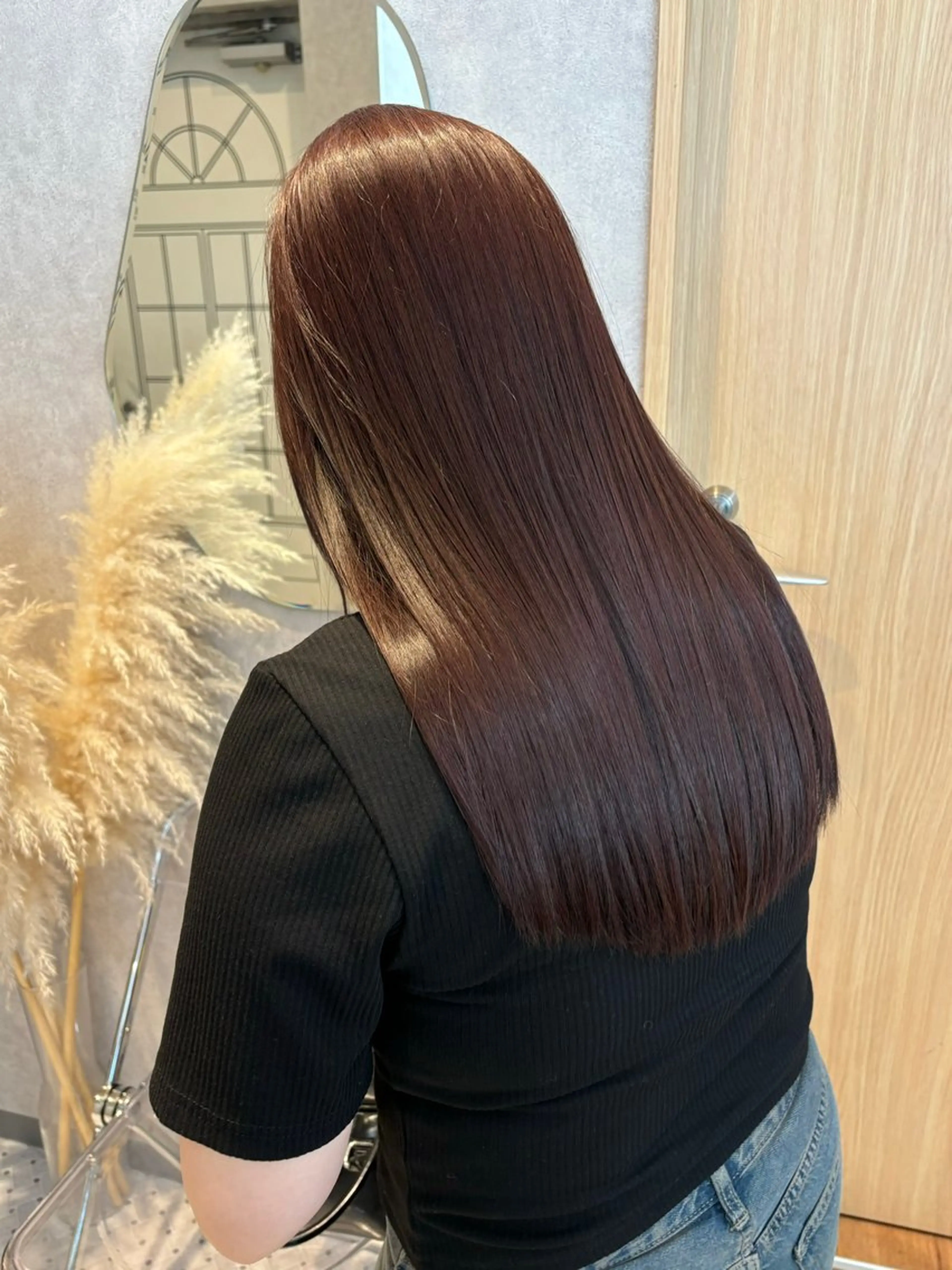 セミロング カラー 髪質改善 トリートメント カット ヘッドスパ 薬院浄水通/ショート /ボブ/rukaのヘアスタイル