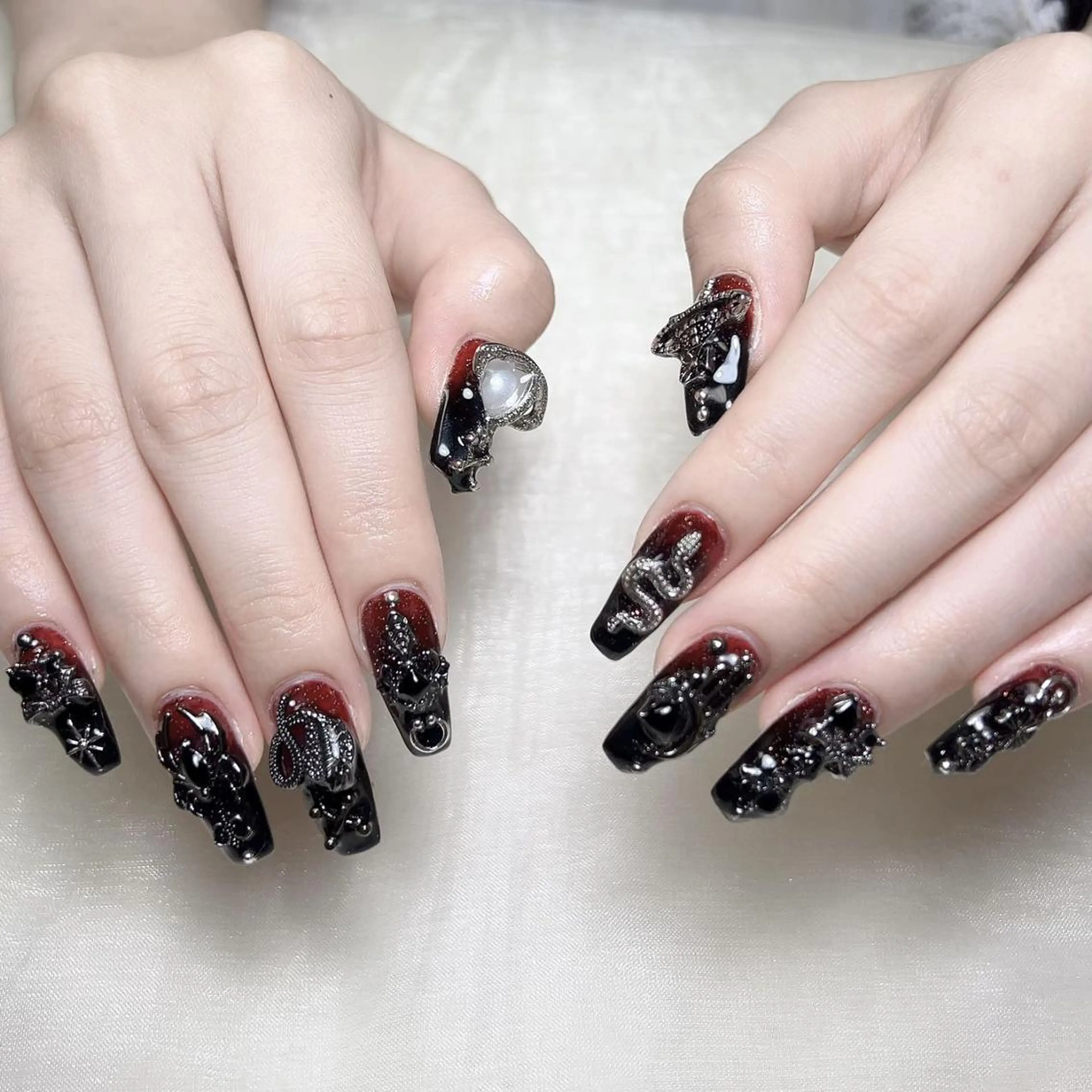 ネイル メンズ 持ち込み ハンドネイル NAILサロン 木にいるのネイルデザイン