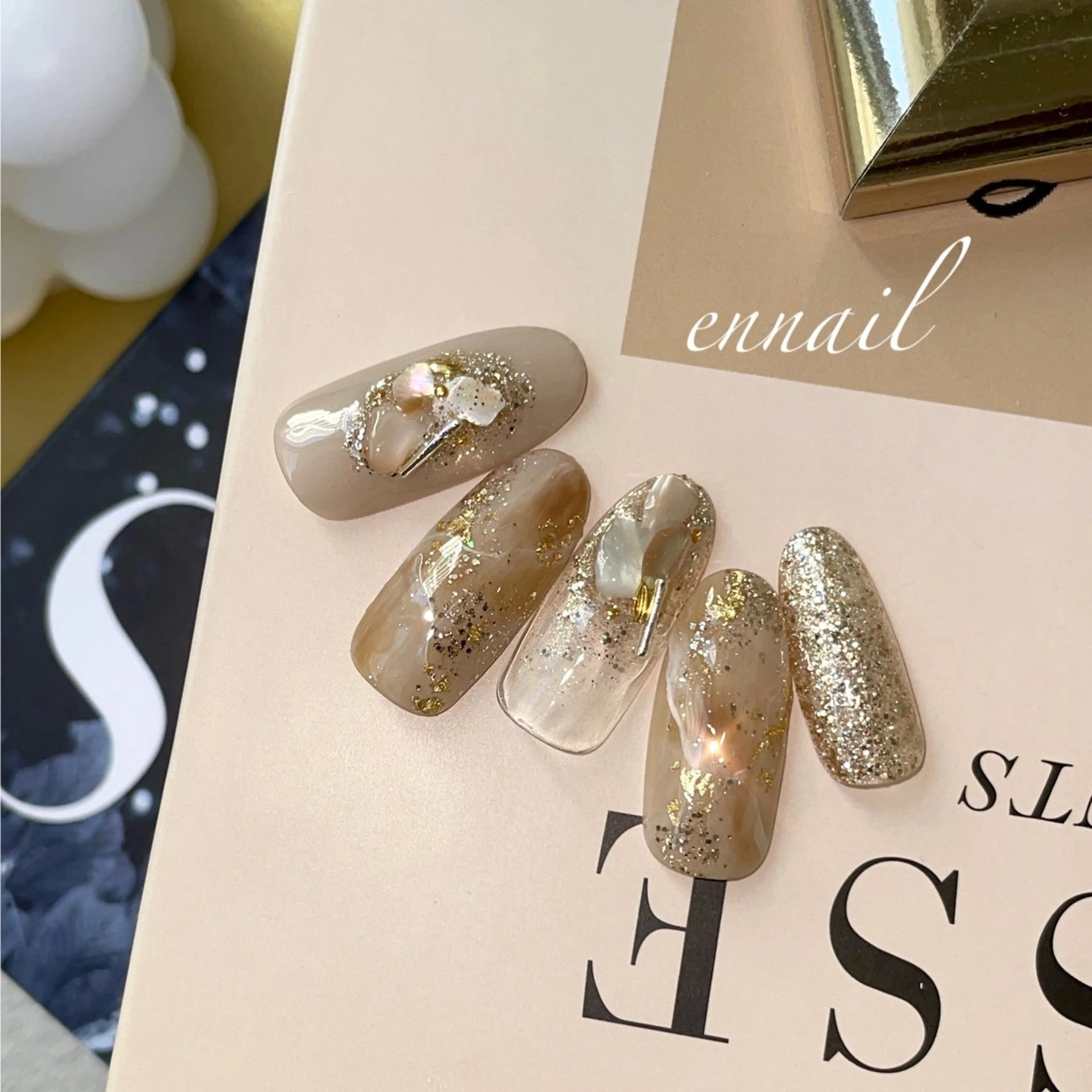 ネイル ハンドネイル en nail  心斎橋のネイルデザイン