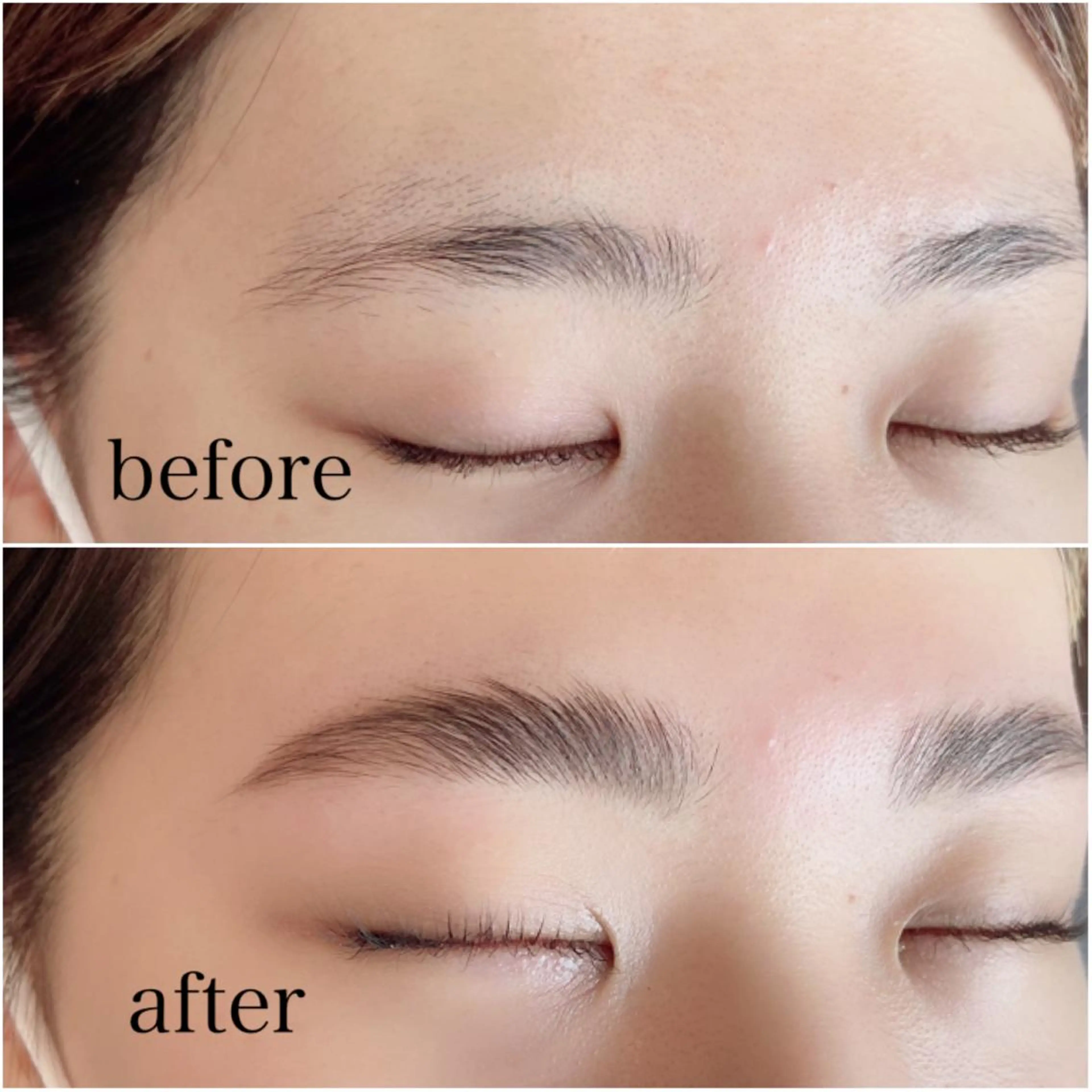 アイブロウ 眉カラー ハリウッドブロウリフト 眉毛ワックス脱毛 ワックス脱毛 眉カット その他(アイブロウ) オーダーメイドまつげ ＆まゆげ.RIKAのマツエク・マツパデザイン