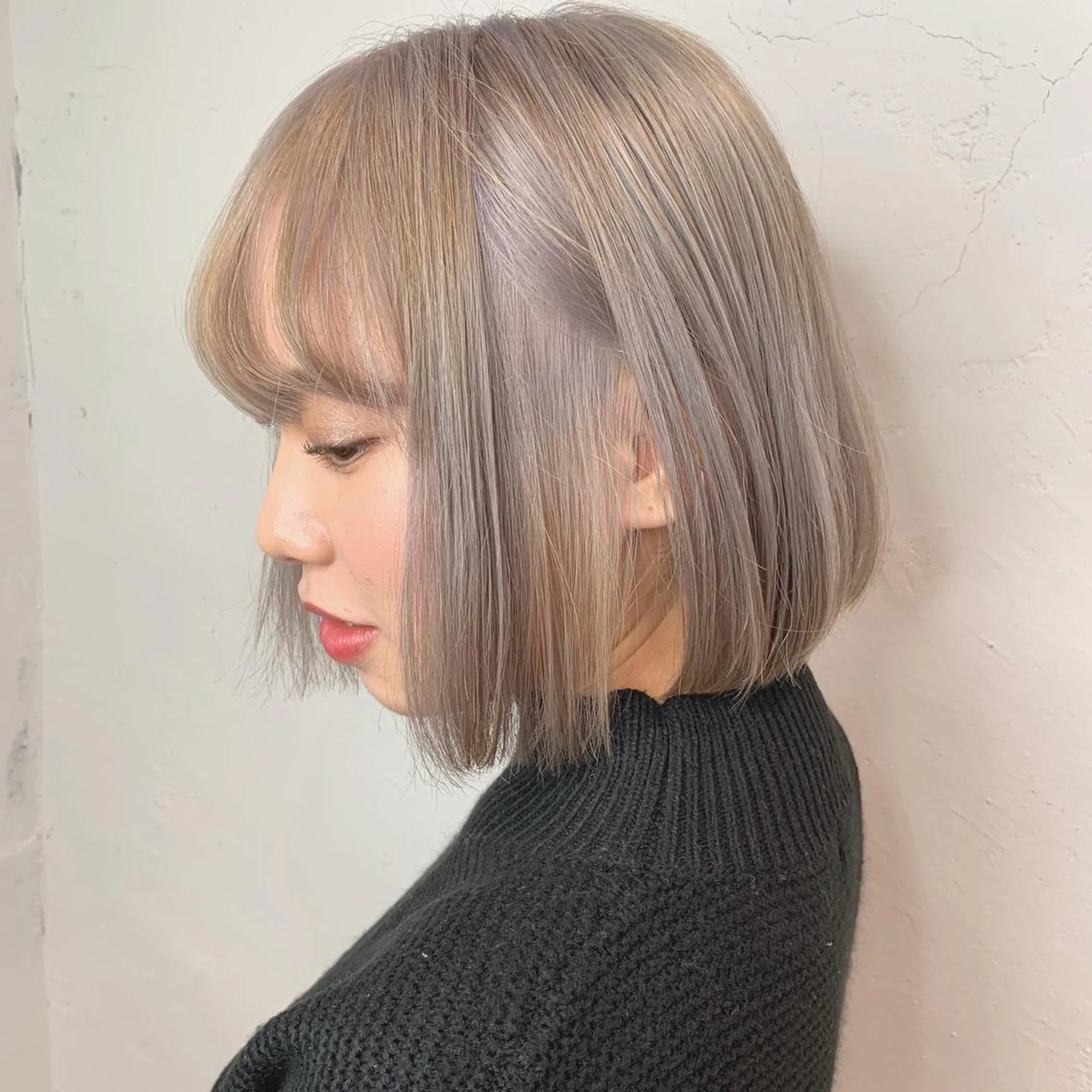 ショート カラー 🇰🇷カルマパーマ kaito🇰🇷のヘアスタイル