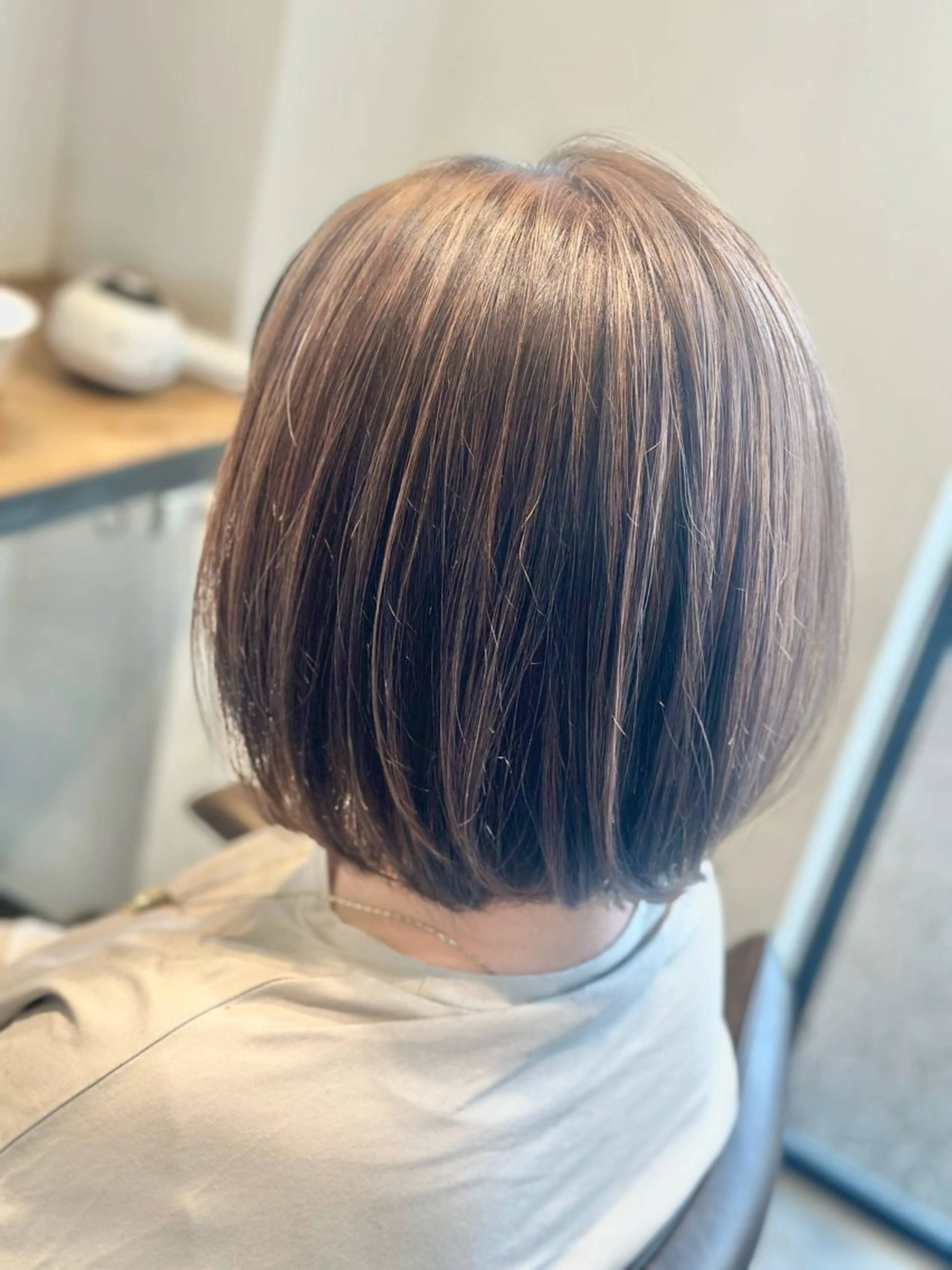 ミディアム カラー ハイライトカラー ハイライト 水戸/似合わせカット /Rukaのヘアスタイル