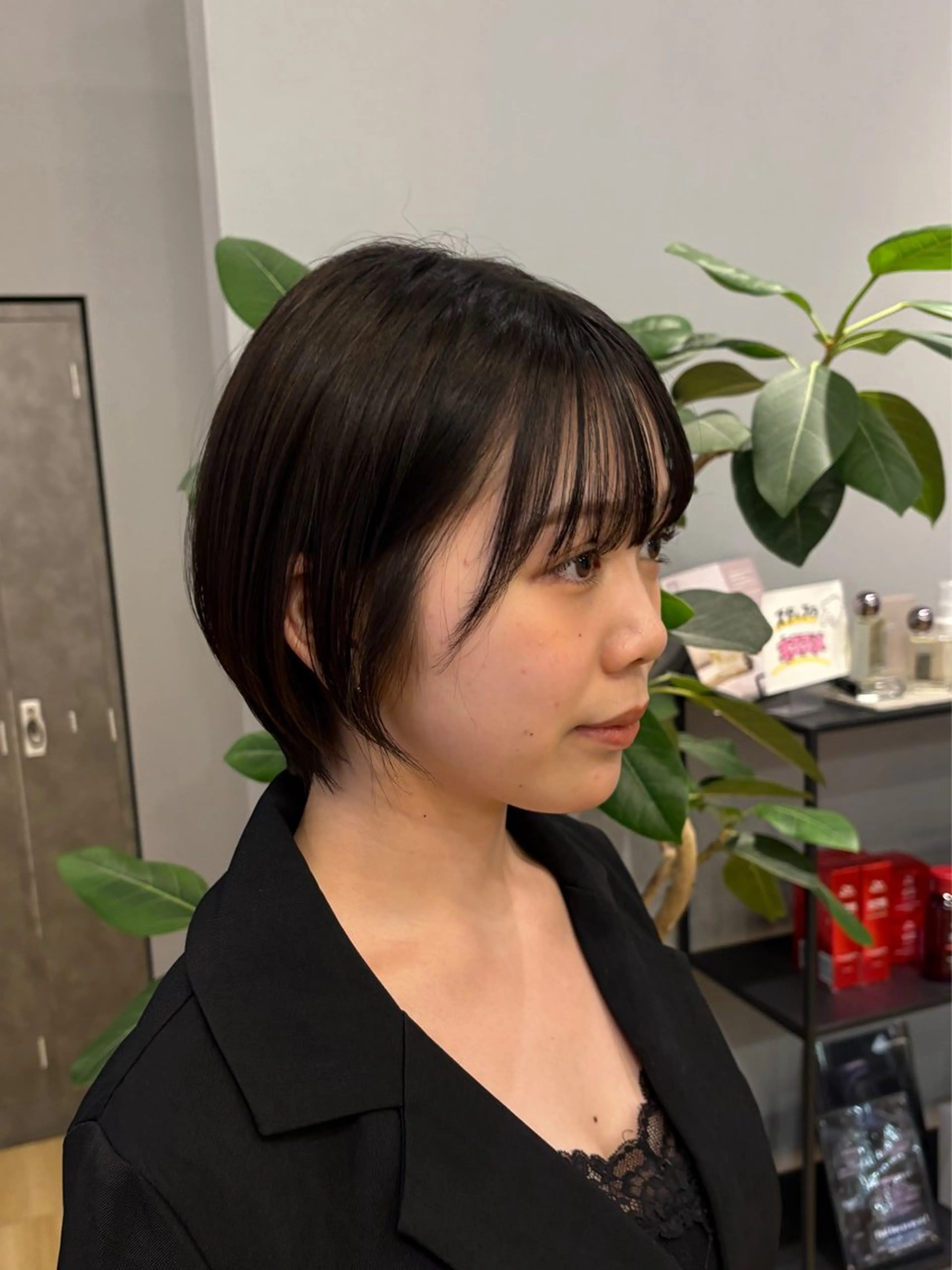 ショート 暖色/ボブ/吉岡美音 GIEN NU茶屋町のヘアスタイル