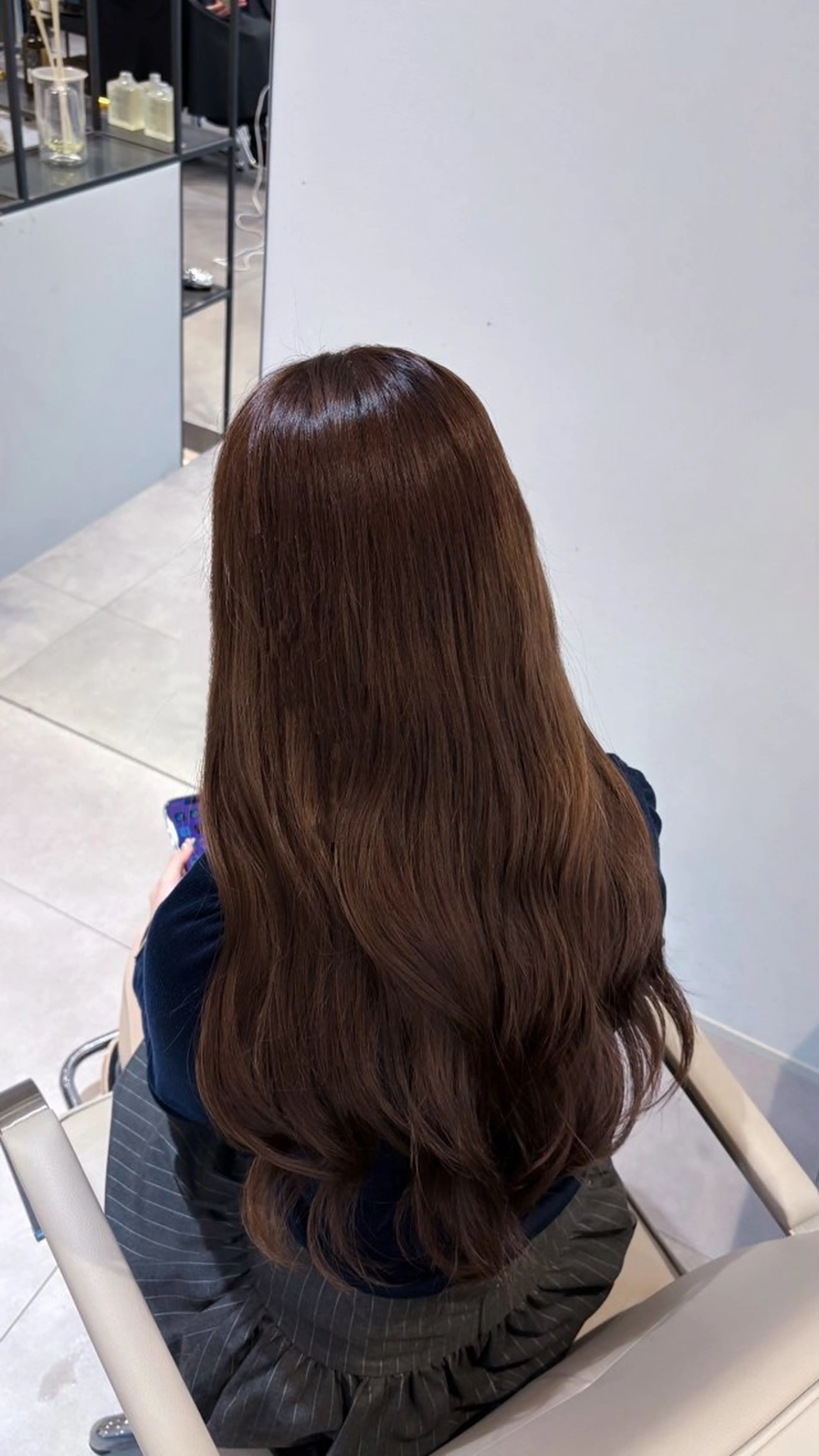 ロング 山中 萌百花のヘアスタイル