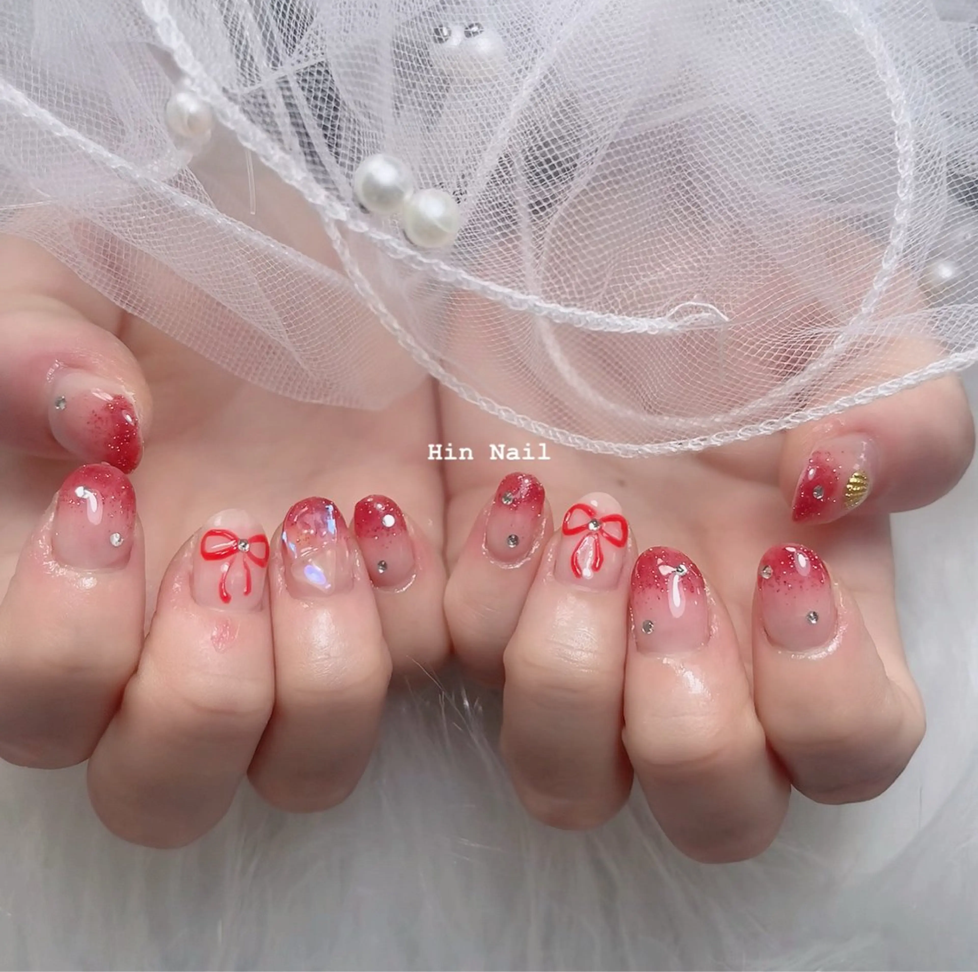 ネイル ハンドネイル Hin Nail Osaka所属・Hin Nailsのネイルデザイン