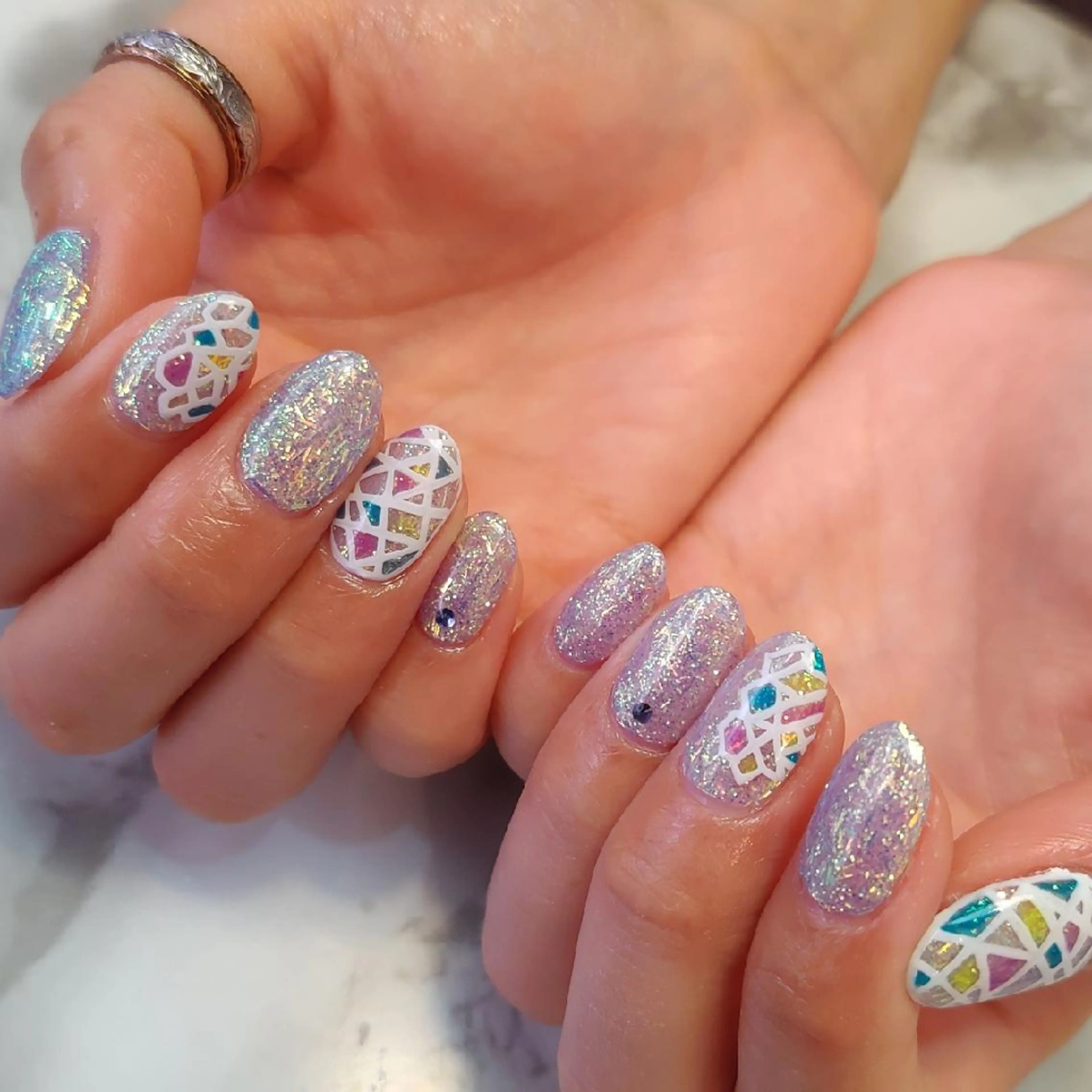 ネイル ジェヌインネイル 河内のネイルデザイン