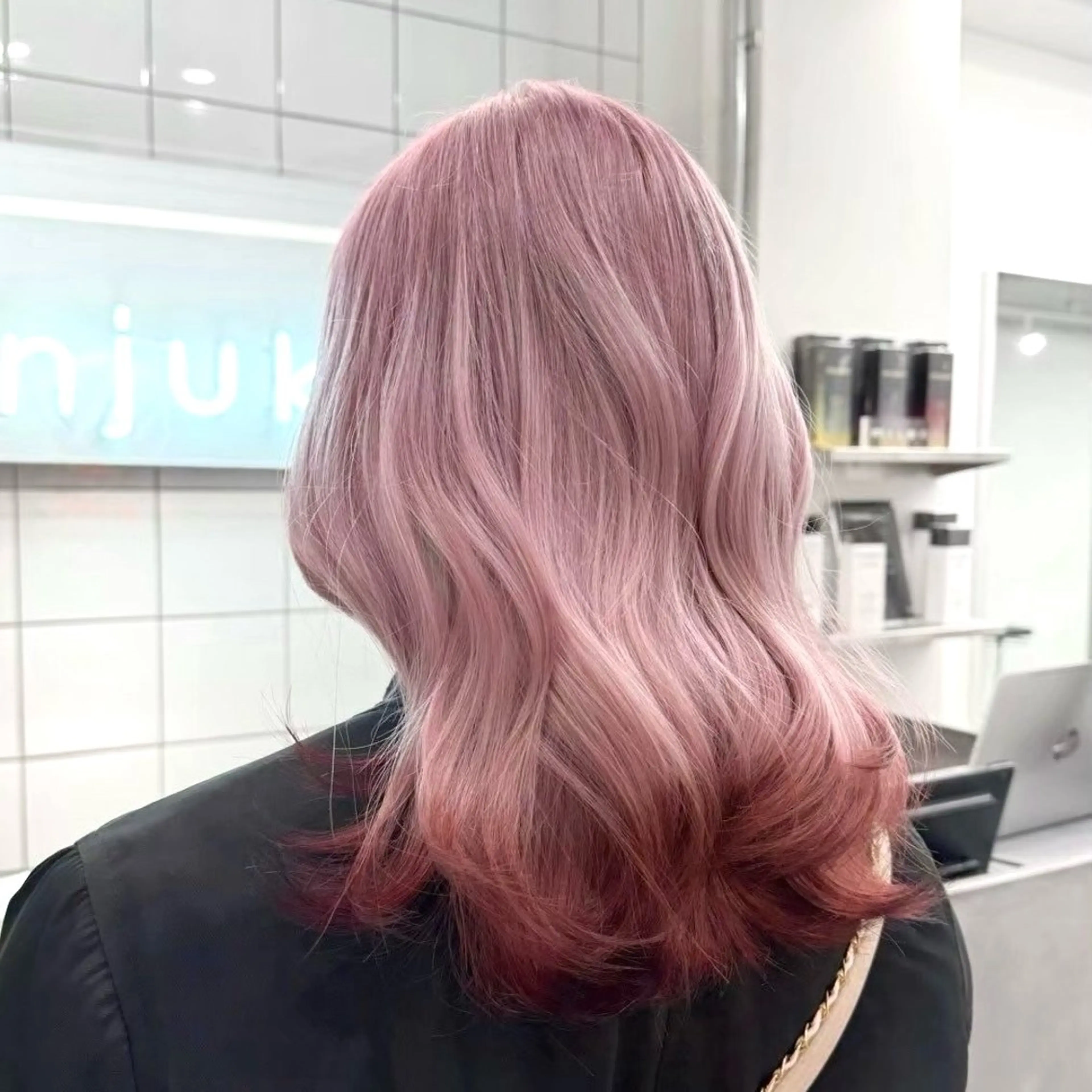 ダブルカラー⟡.·︎  < ケアブリーチ+カラー >の写真