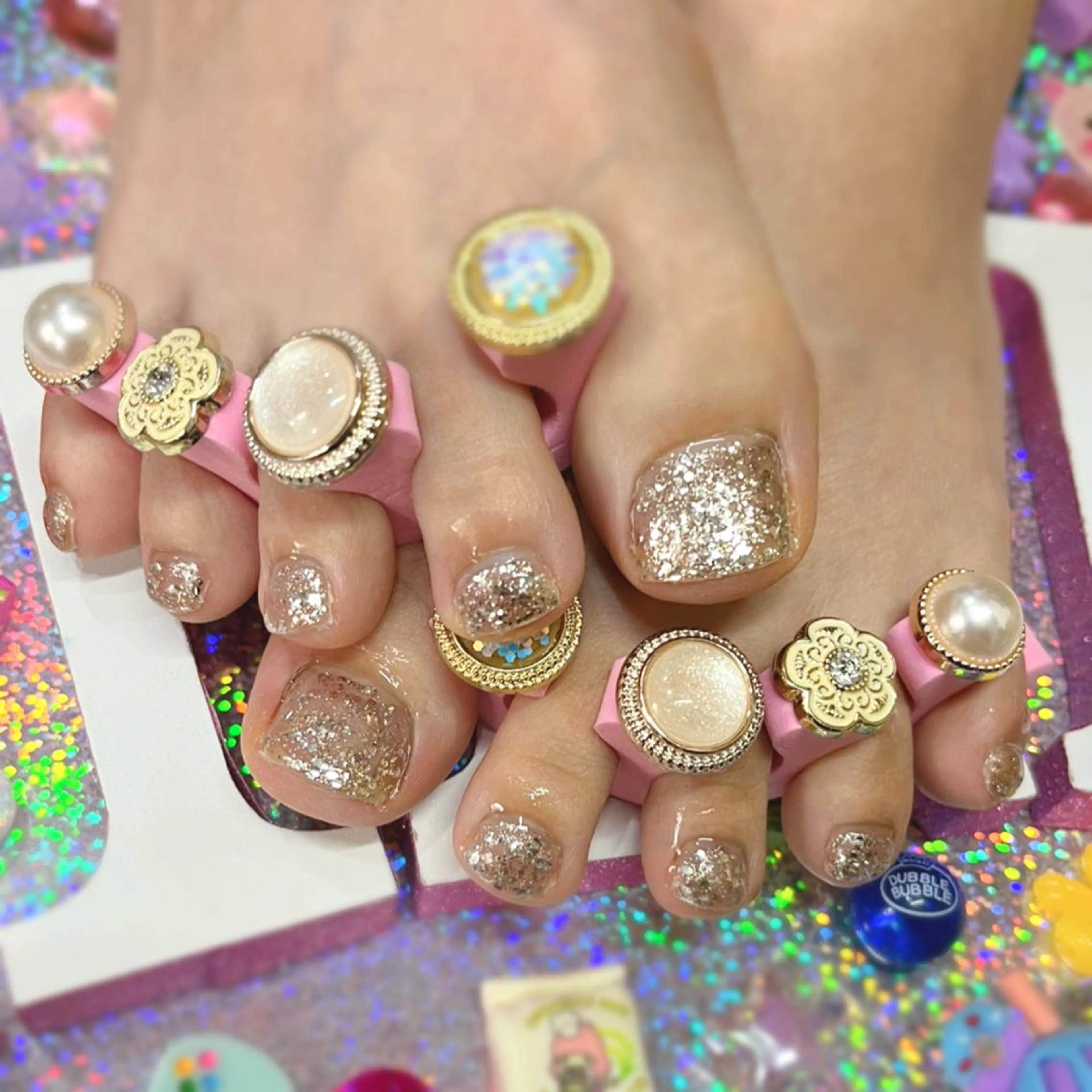 ネイル アートネイル クリアネイル フレンチネイル ジェルネイル ガラスフレンチ 🐕‍🦺Yappy 💗A-tanのネイルデザイン