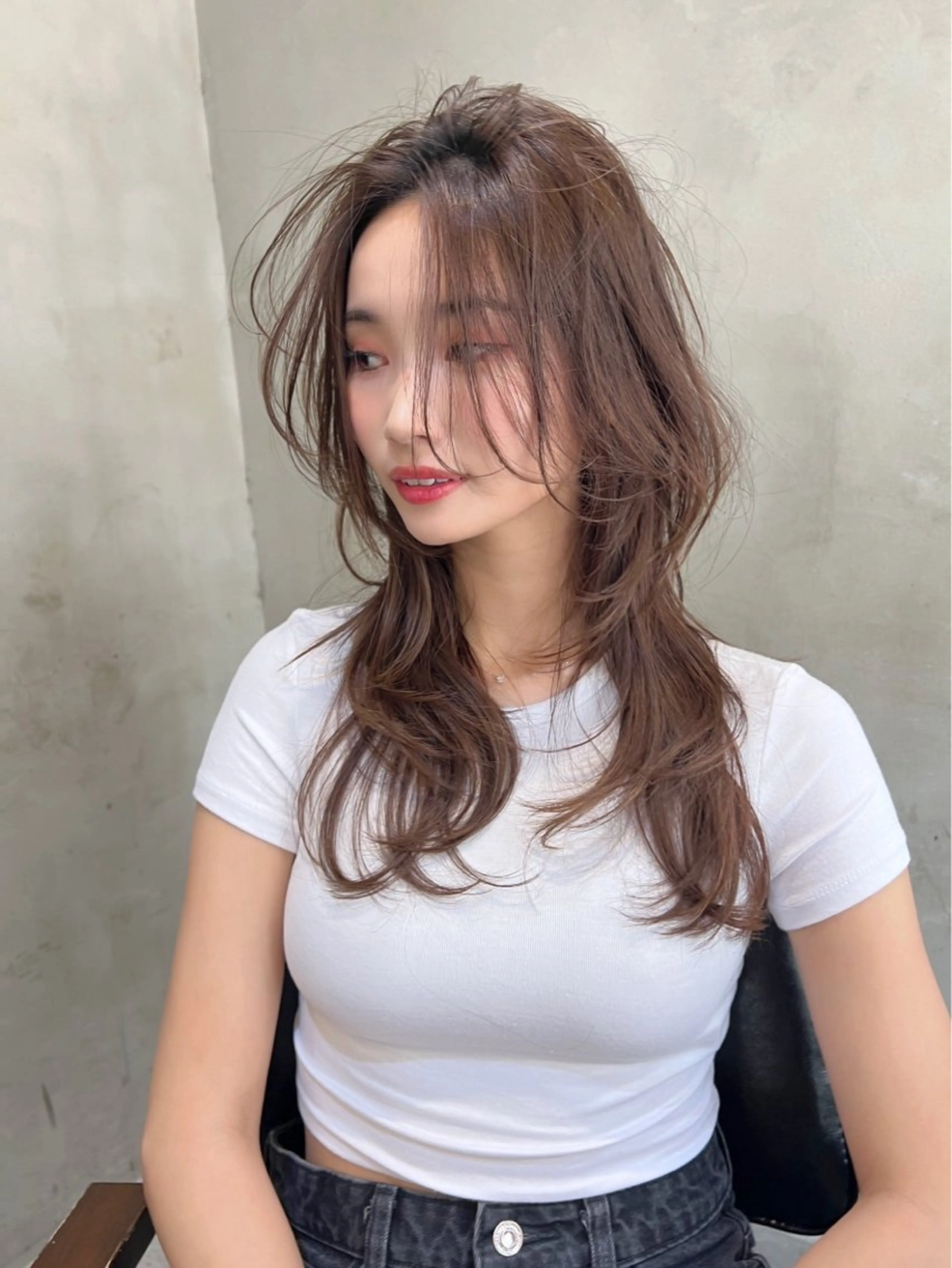 ロング 透明感カラー/ 髪質改善/ねねのヘアスタイル