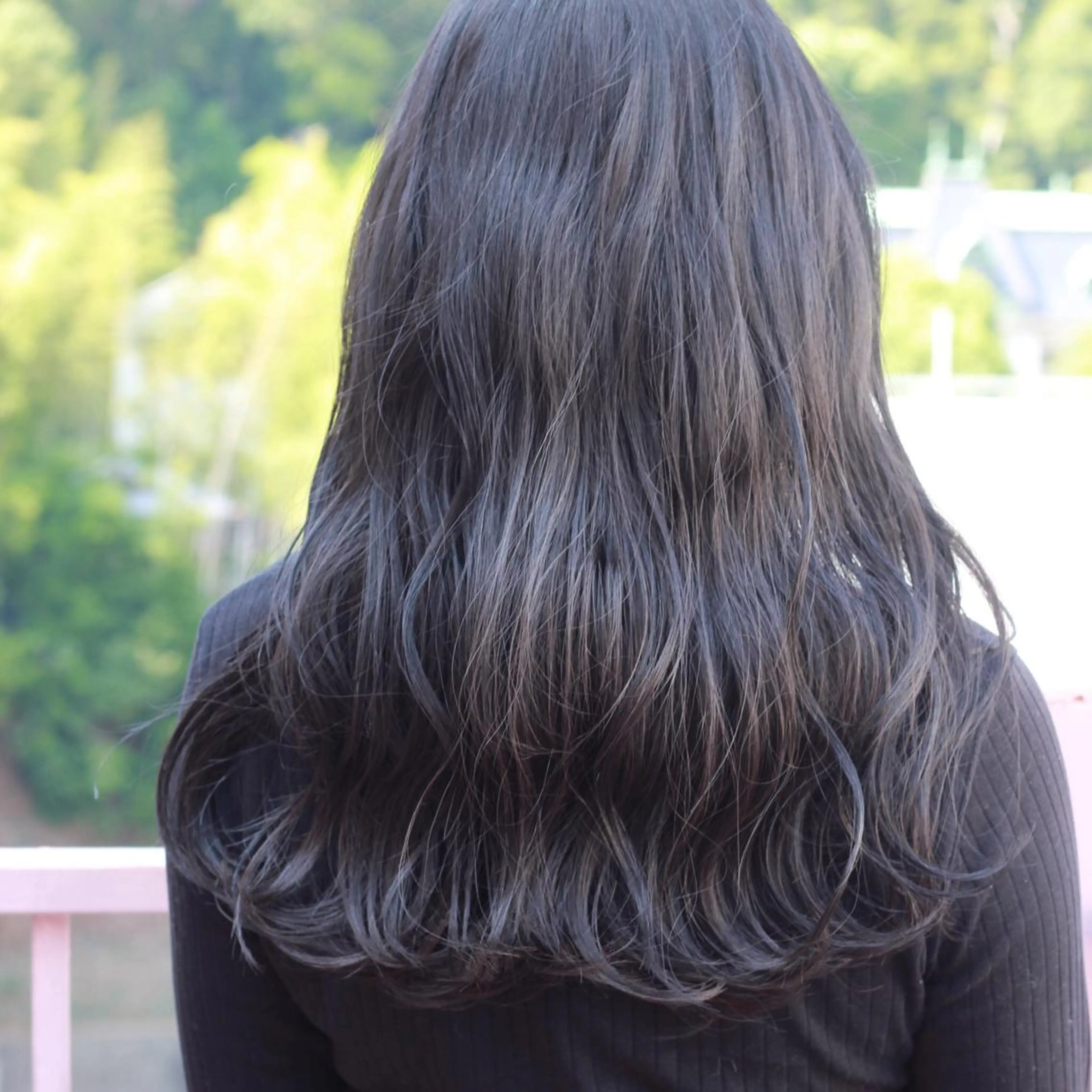 セミロング カラー ブルーカラー ヘアカラー Viage （ビアージュ）のヘアスタイル