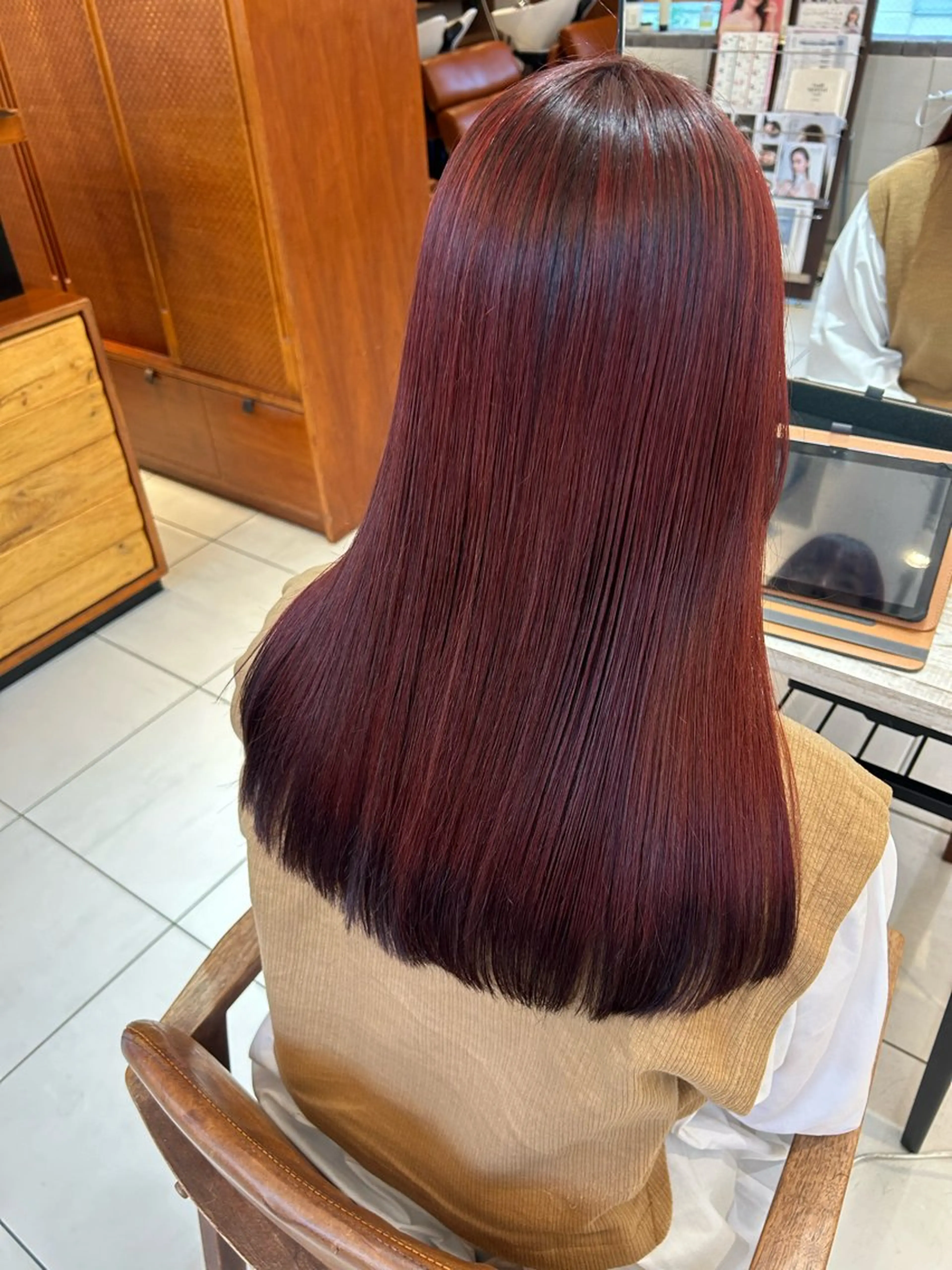 カラー カット ヘアカラー トリートメント 艶カラー/耳つぼ/ 渡辺奈緒のその他イメージ