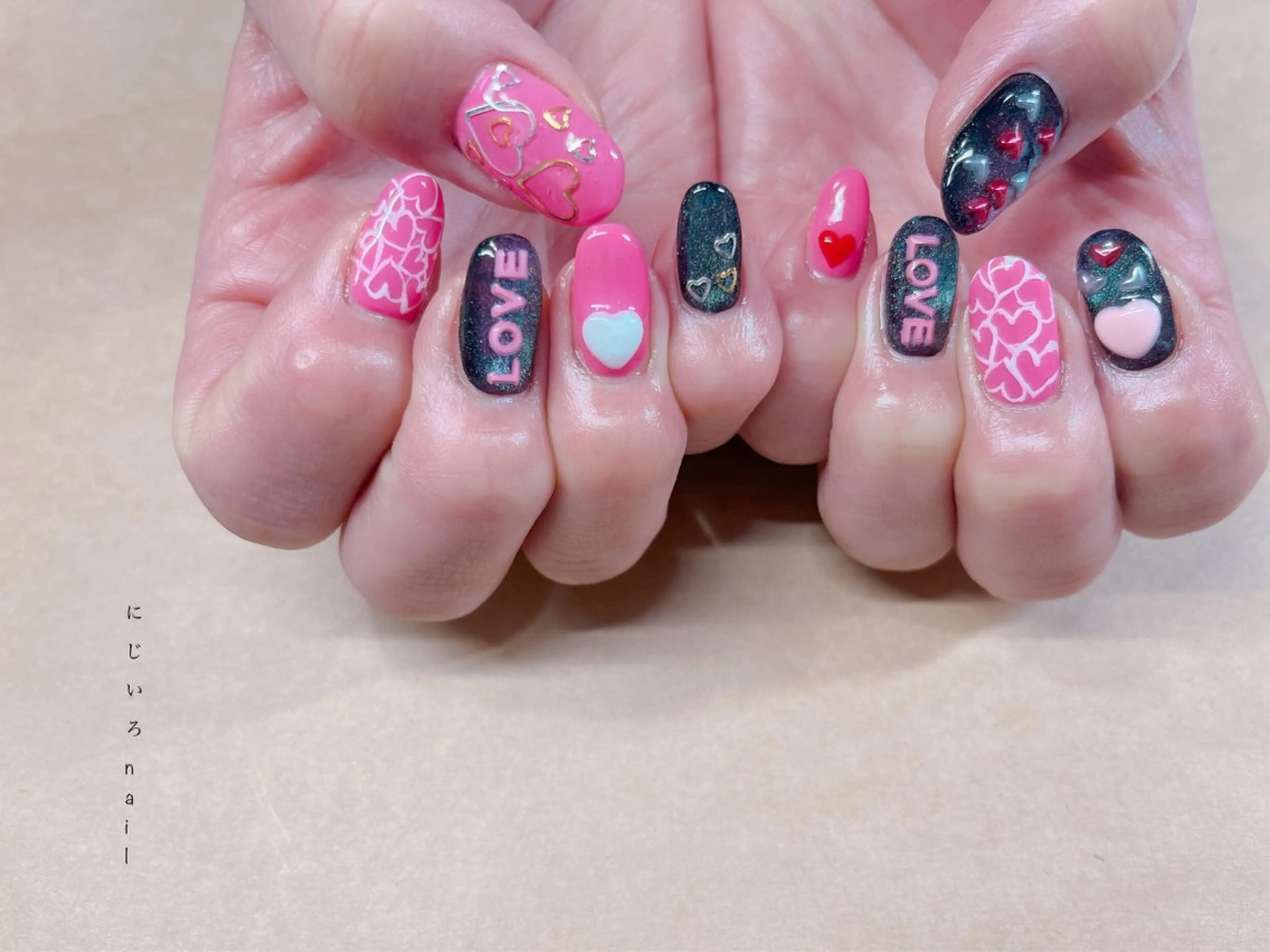 ネイル にじいろ nailのネイルデザイン