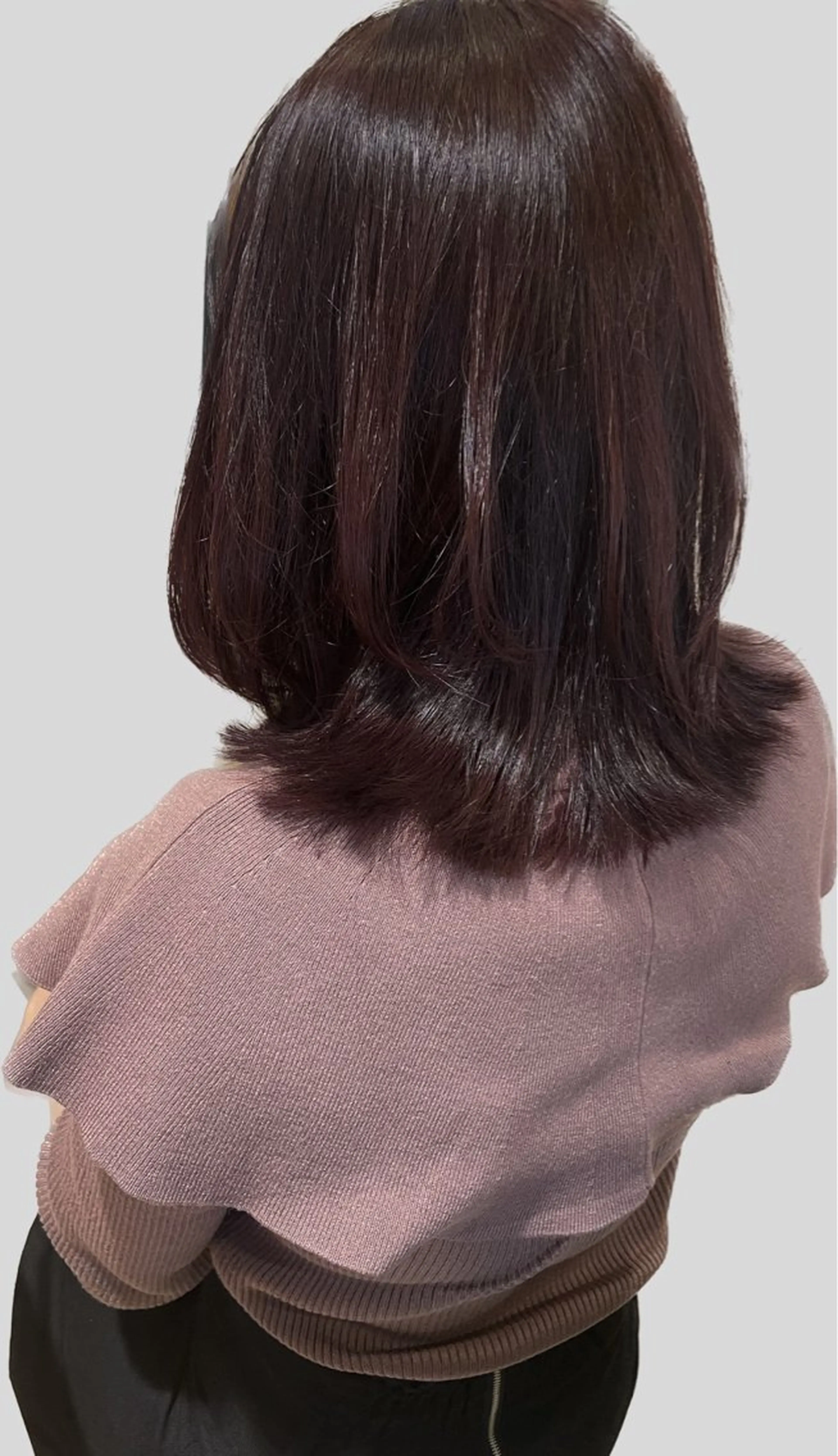 セミロング カット ヘアカラー トリートメント Connect Rumiのヘアスタイル