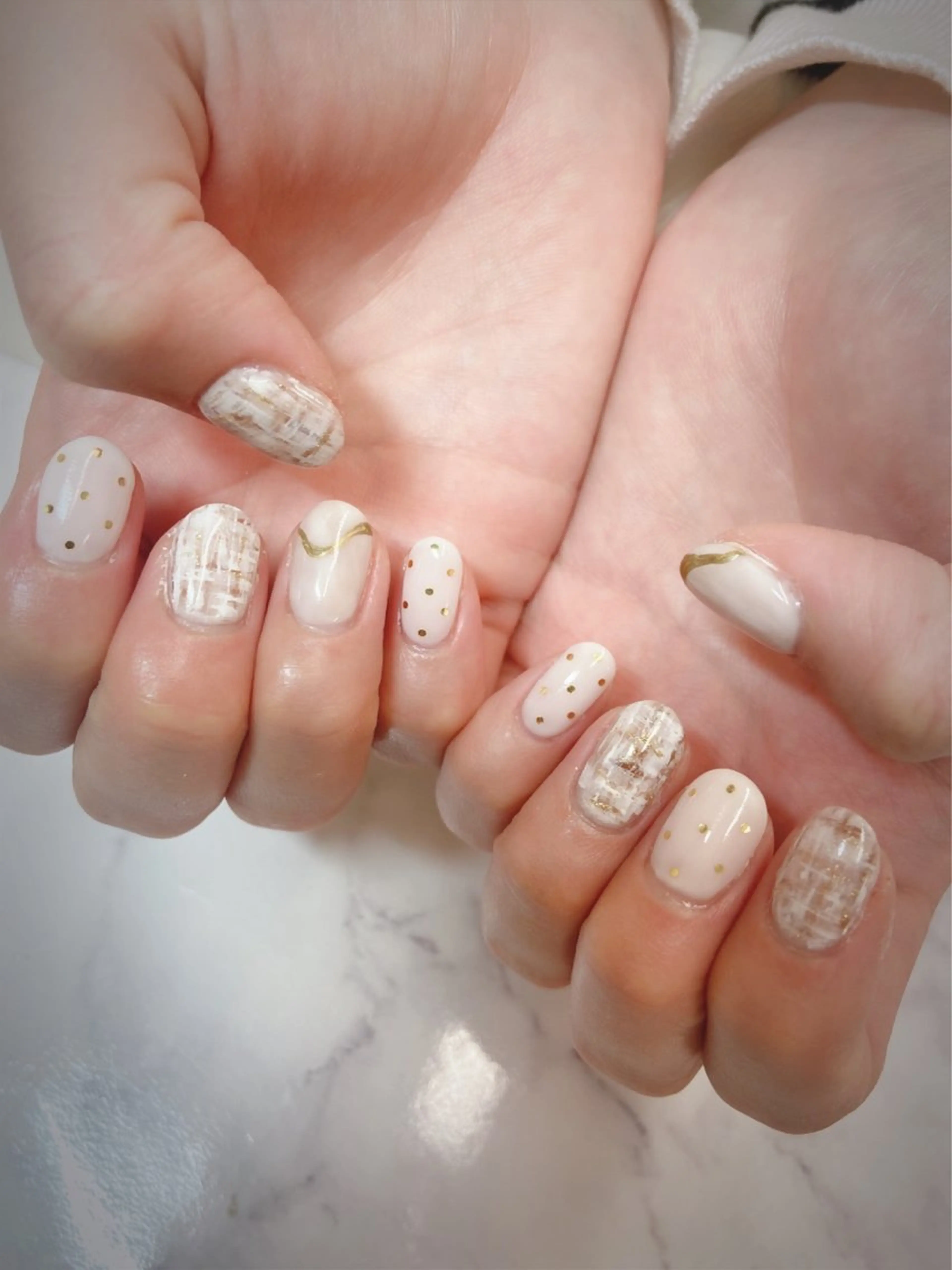 ネイル ハンドネイル 柘植 祐子のネイルデザイン