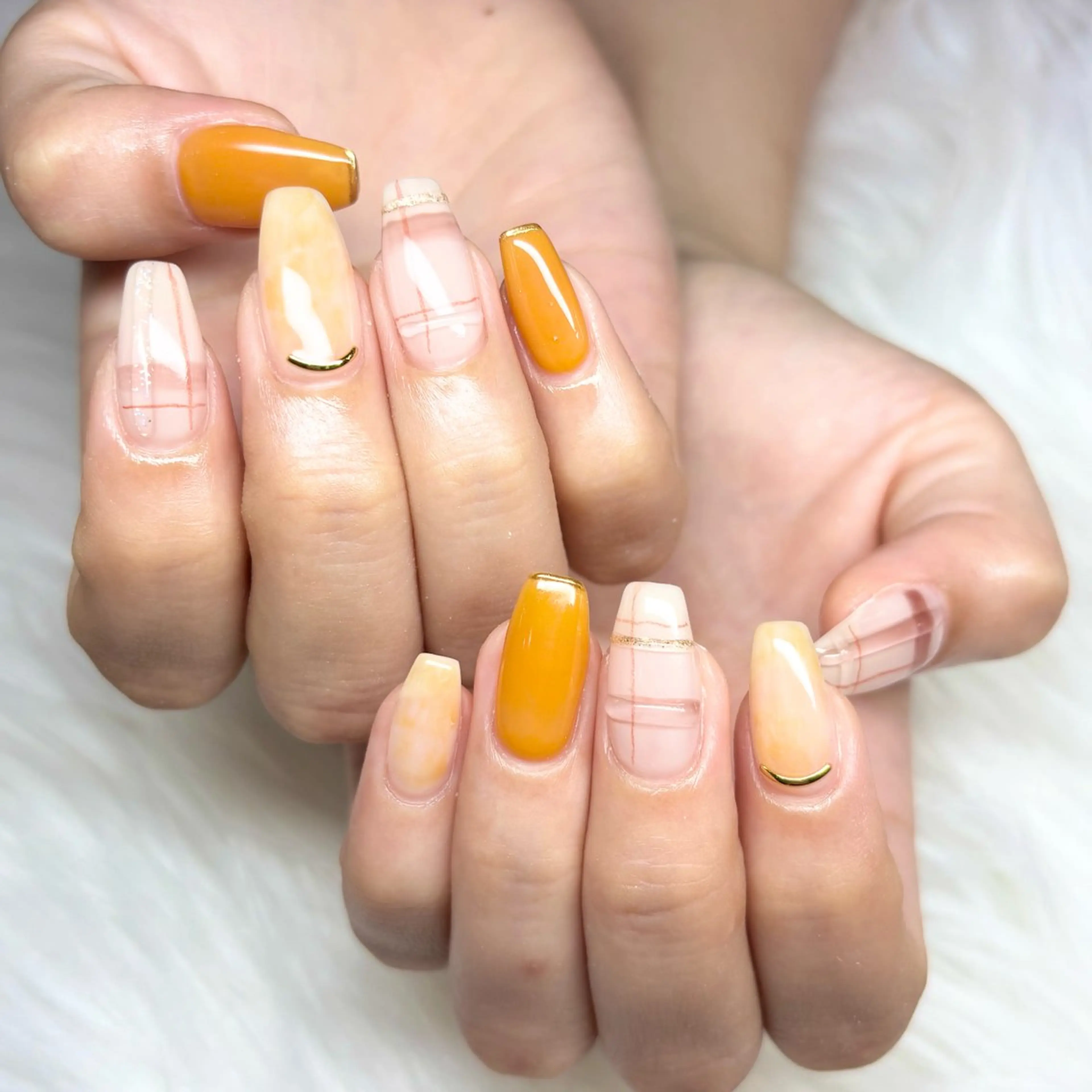 ネイル 持ち込み 鈴木 華乃のネイルデザイン