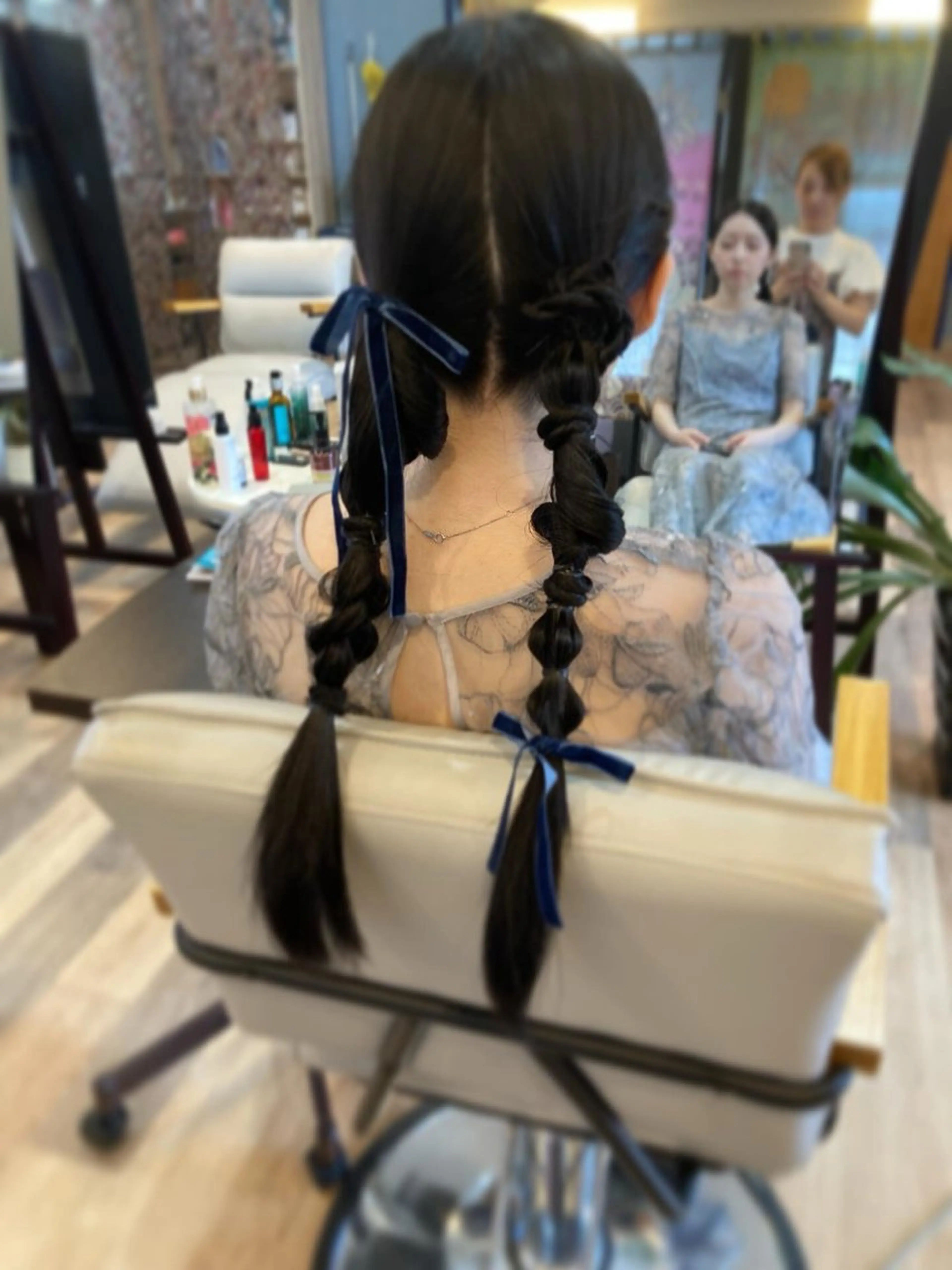 ロング ヘアセット 中野 紹江のヘアスタイル