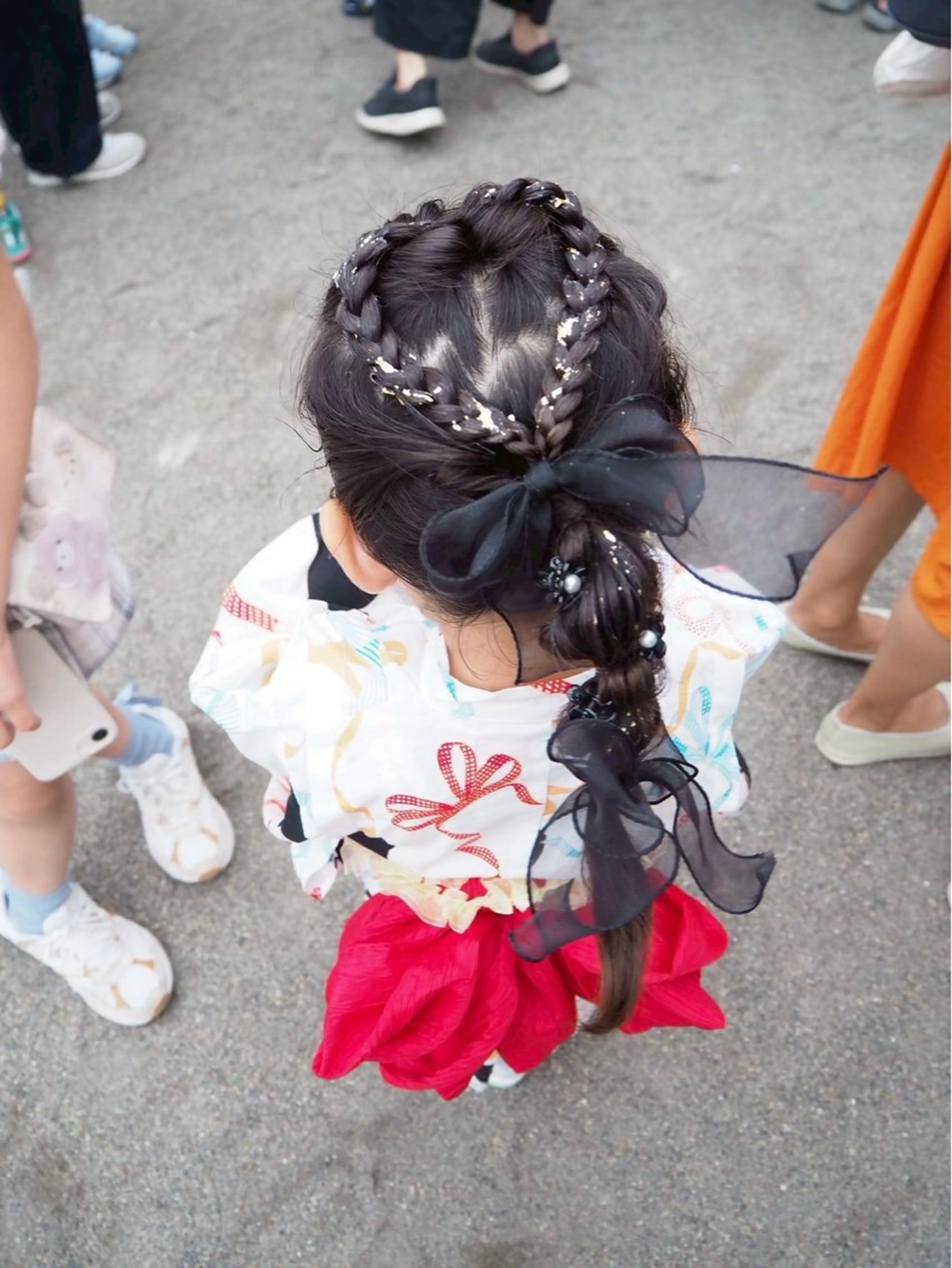 ヘアアレンジ キッズ liage越谷店所属・liage ܀ꕤ୭* ちばかつら𖦞のヘアスタイル