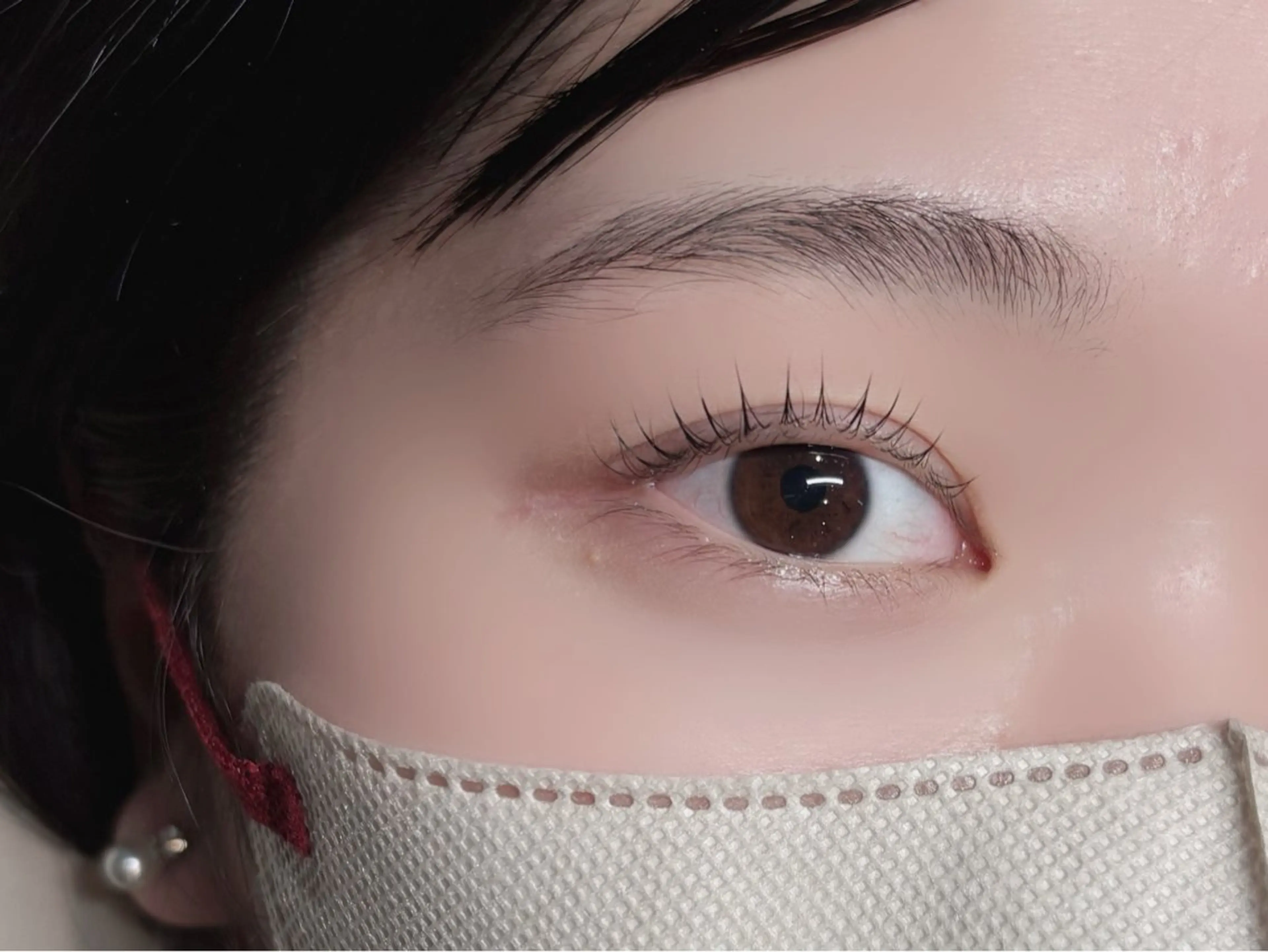 韓国風まつげパーマ＋コーティング付き 𓂃🎀𓈒𓏸の写真