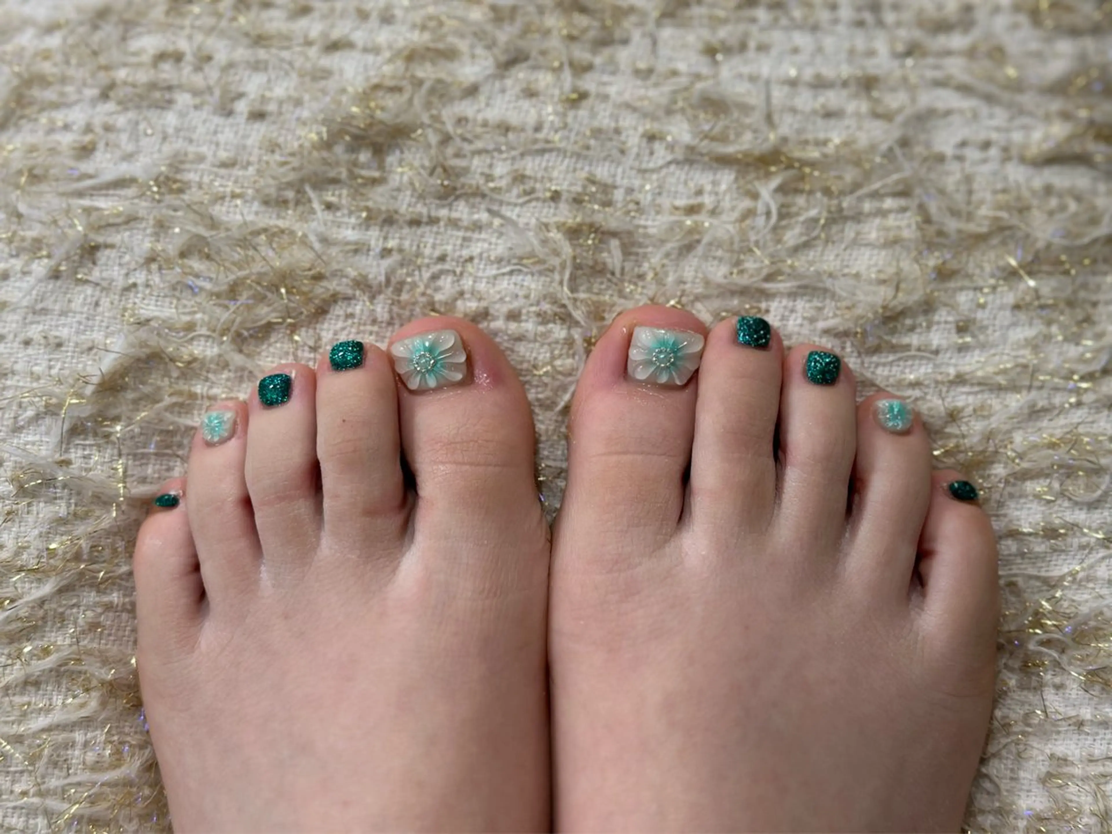 ネイル フットネイル 松永 稚奈のネイルデザイン