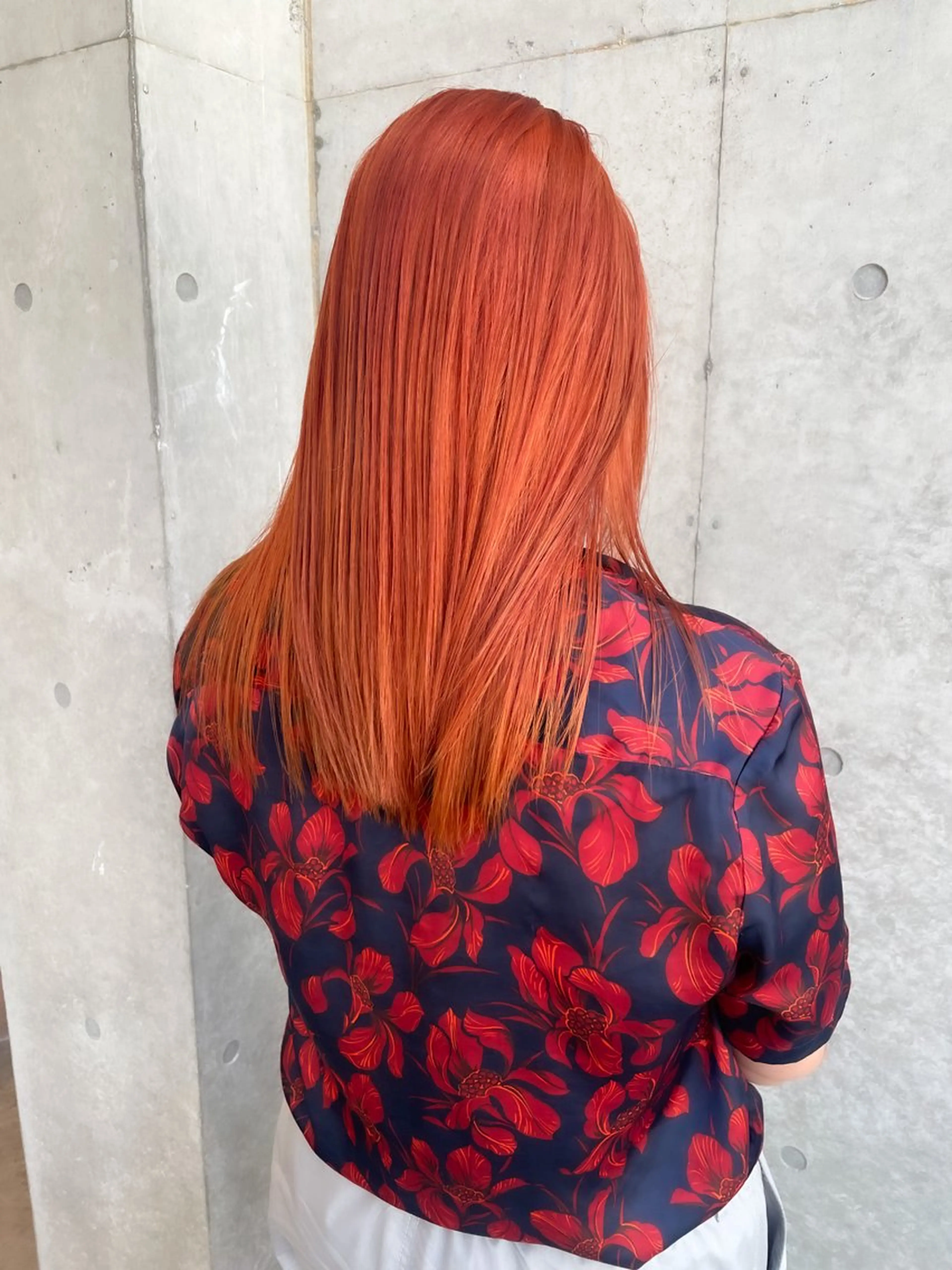 ミディアム カラー ヘアアレンジ ミニボブ/ブリーチ 🌈MISATOのヘアスタイル