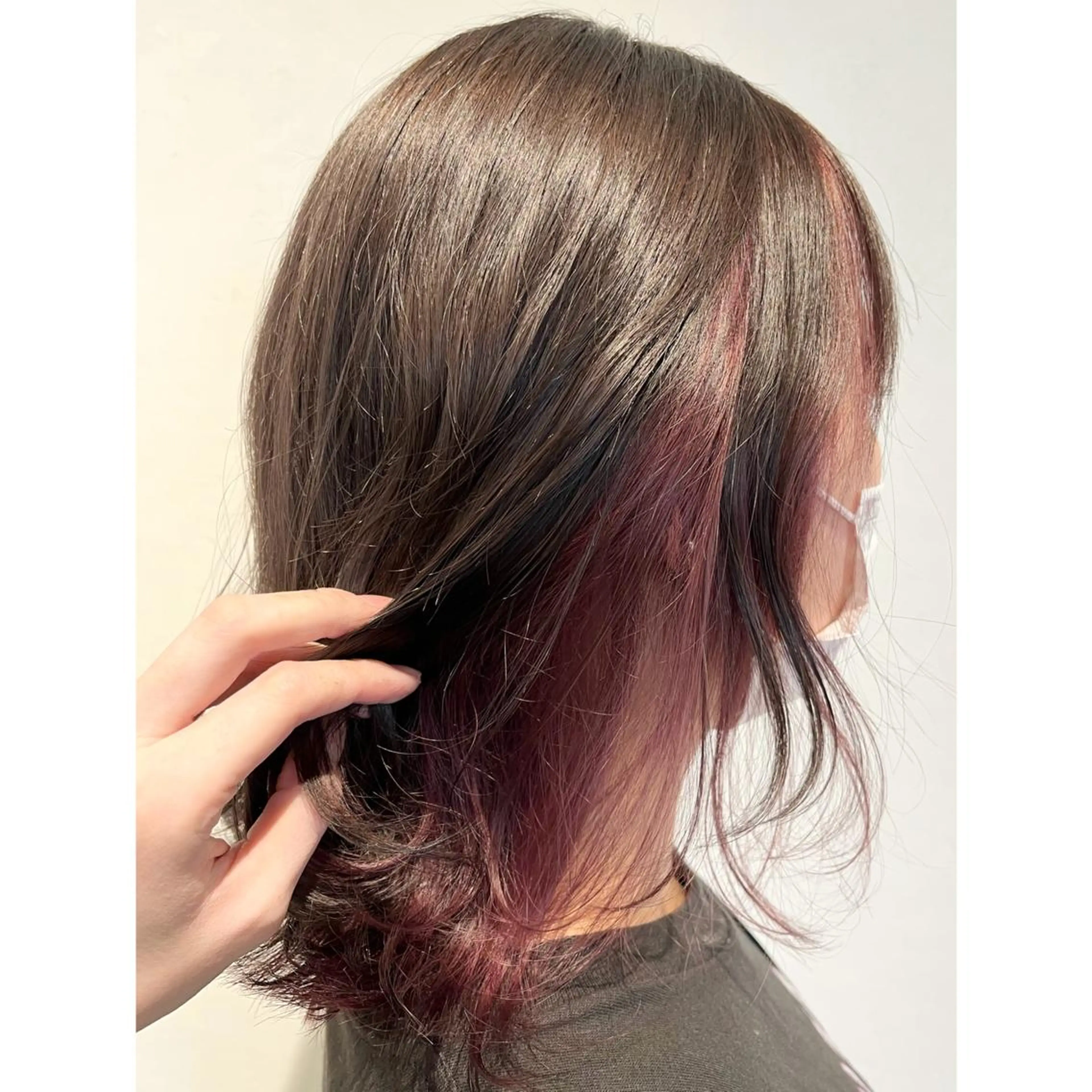 【オシャレ可愛いが倍増💓】フルカラー+インナー（ブリーチあり）＋艶々ケアトリートメントの写真