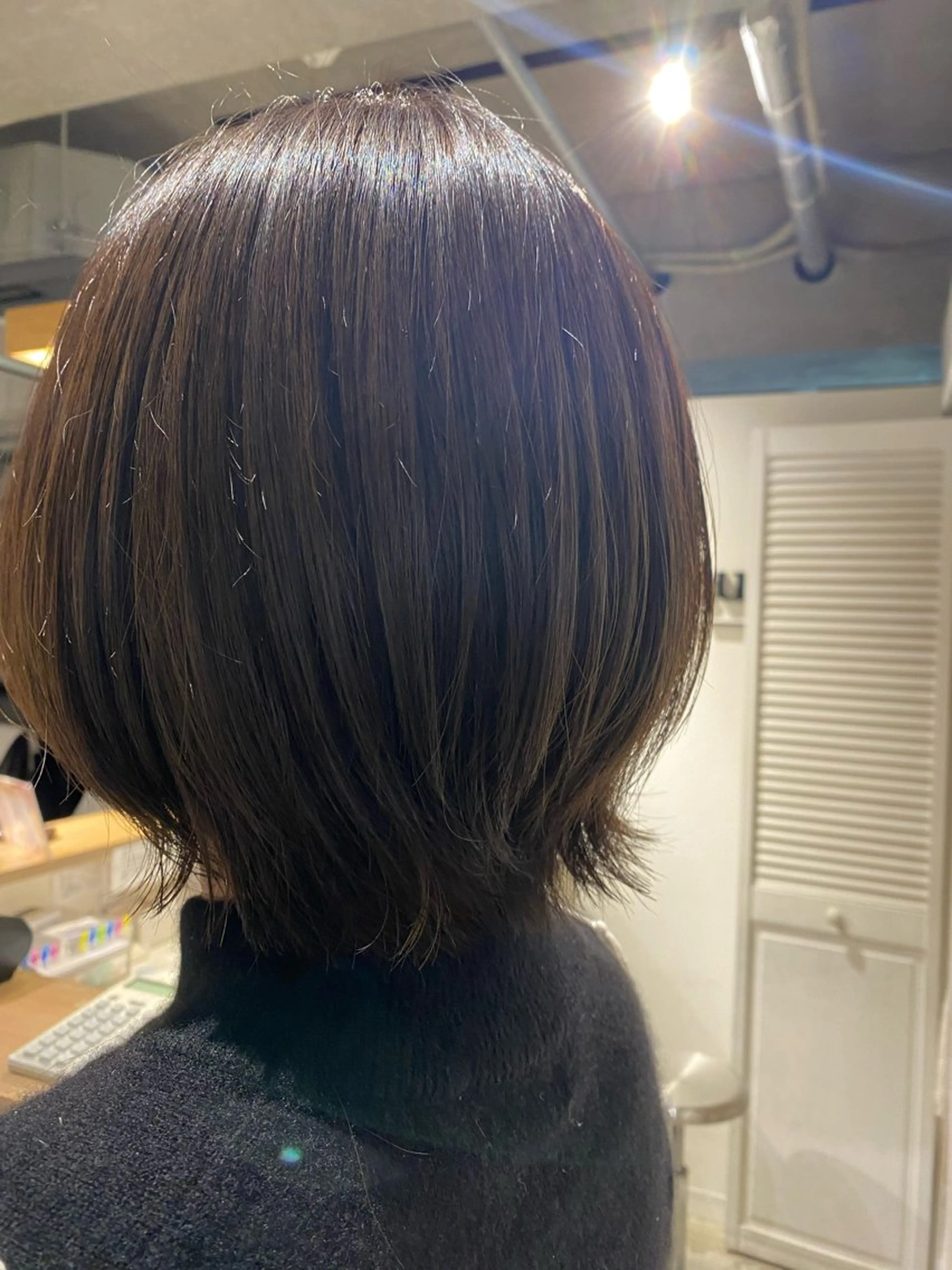 ショート ショートボブ ボブ くびれヘア ショートヘア 海外風レイヤー🥥 NANAのヘアスタイル