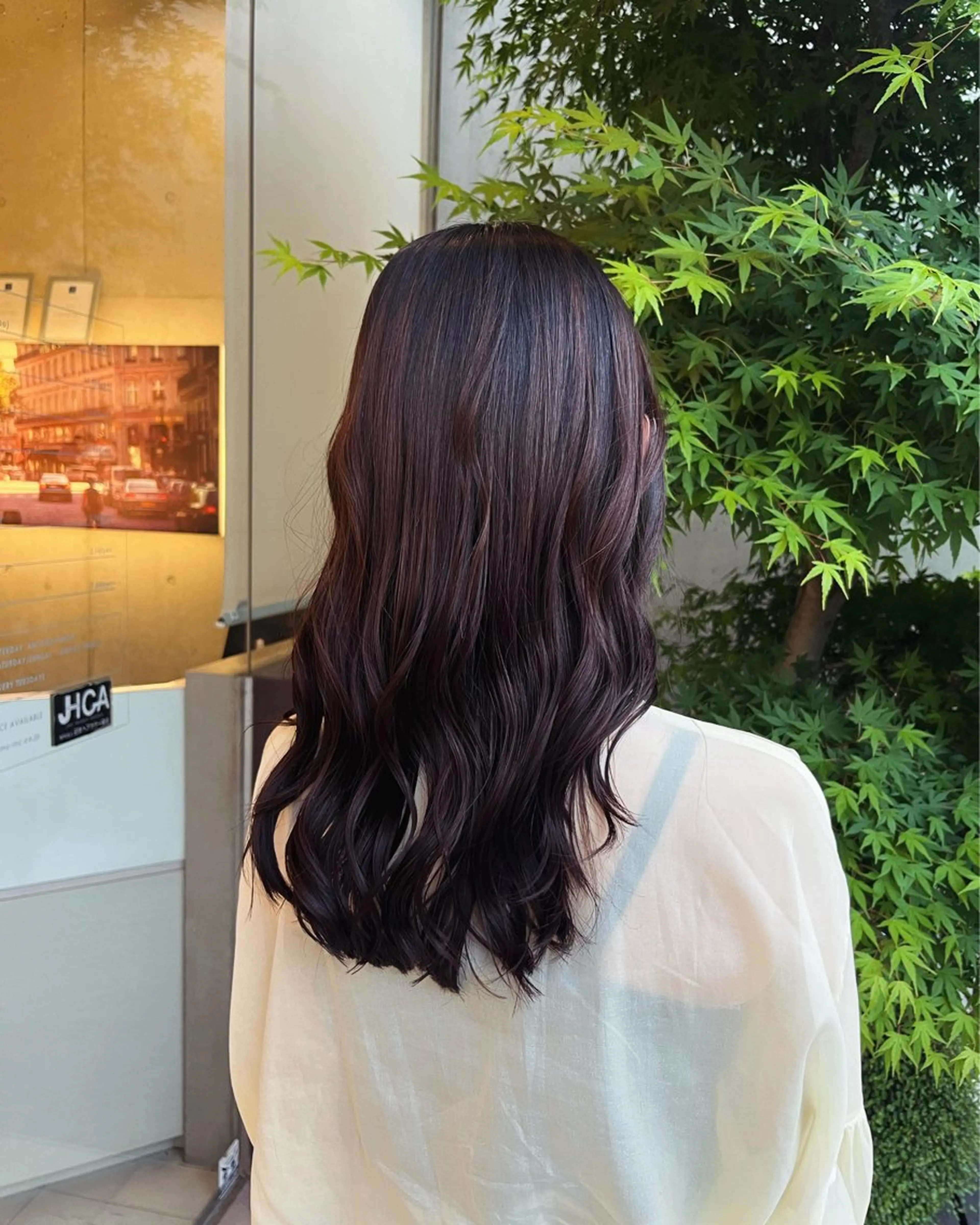 セミロング 遠藤 朱郁のヘアスタイル