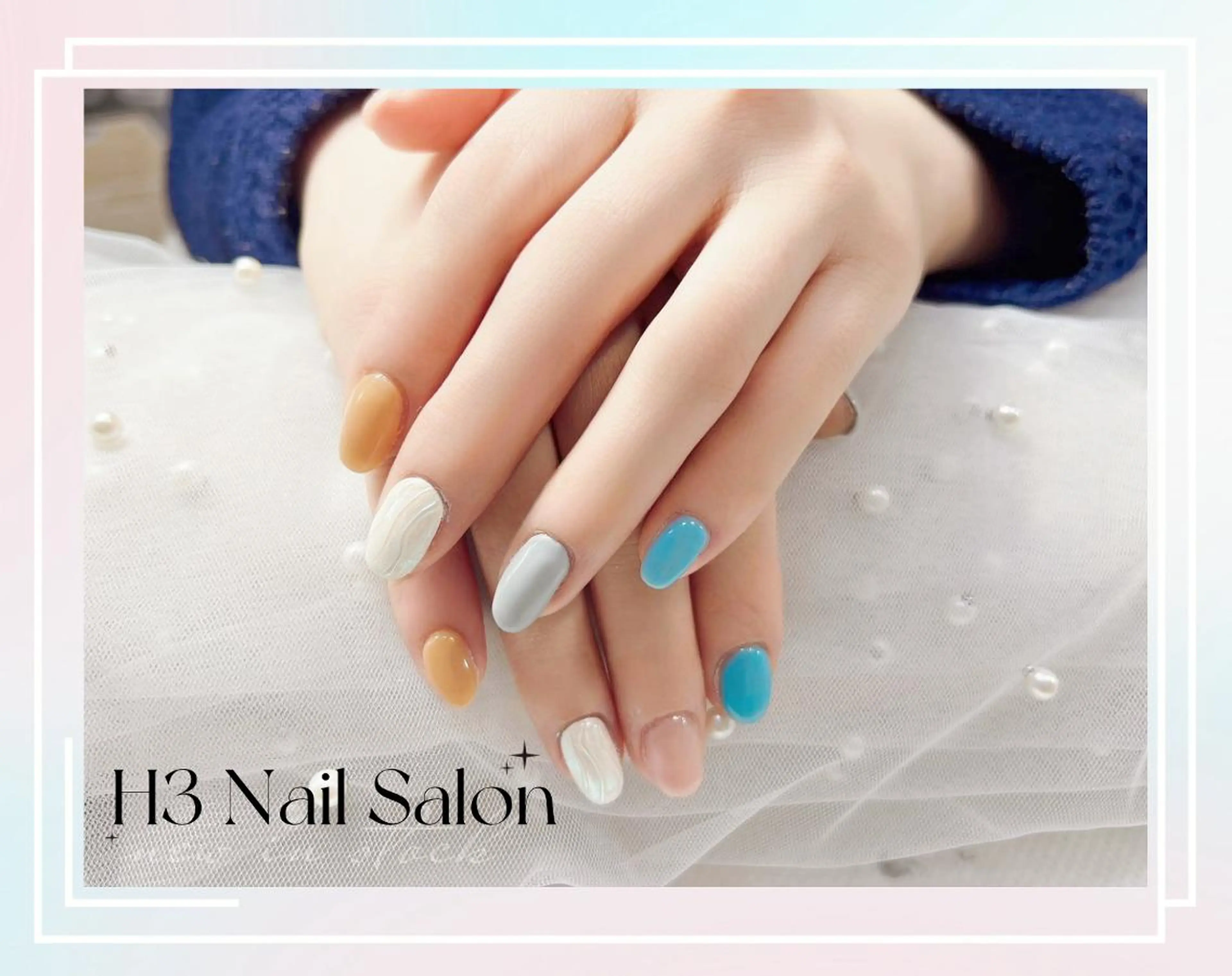 ミディアム DoReMi サロン ダンダンのネイルデザイン