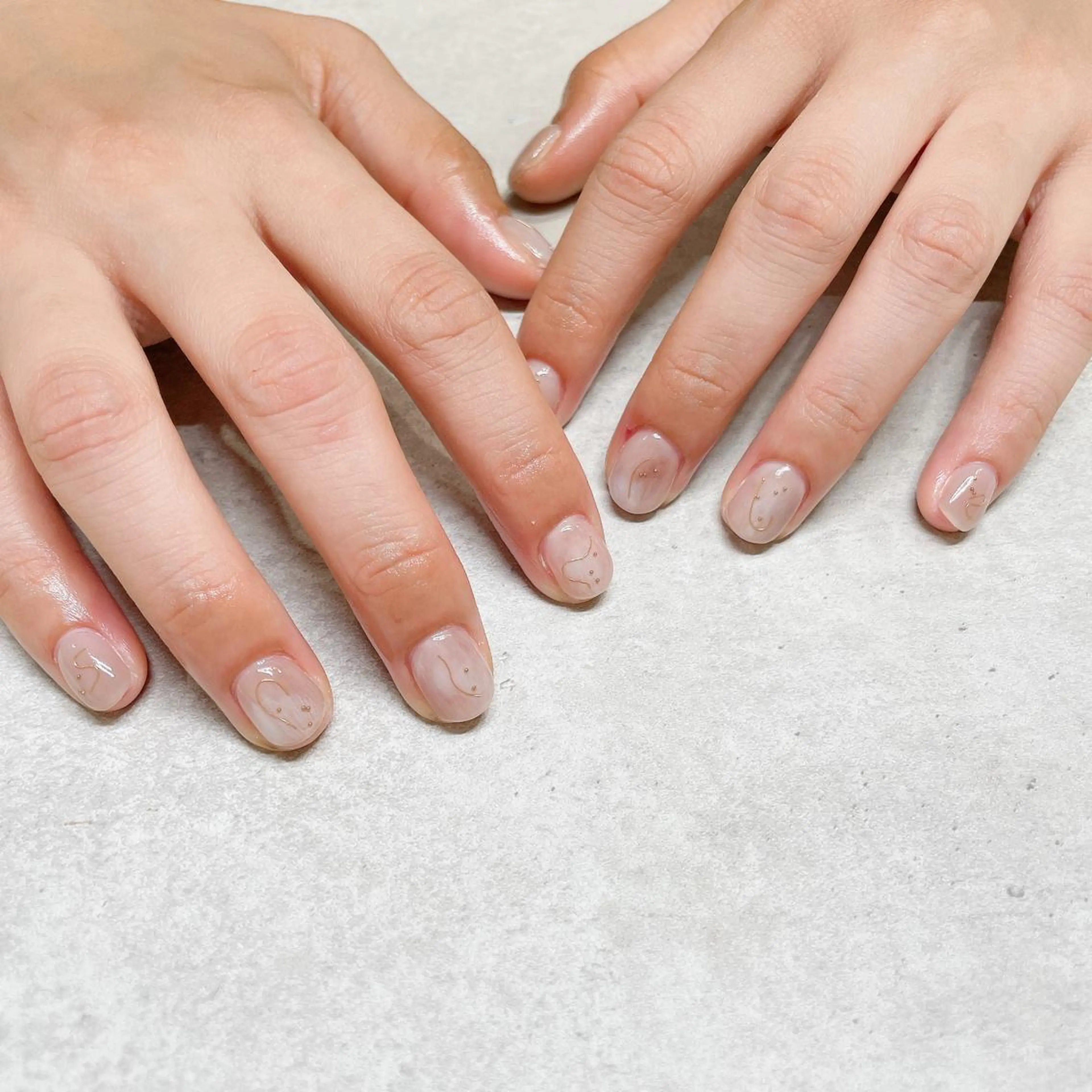 ネイル ハンドネイル A85G ayakoのネイルデザイン