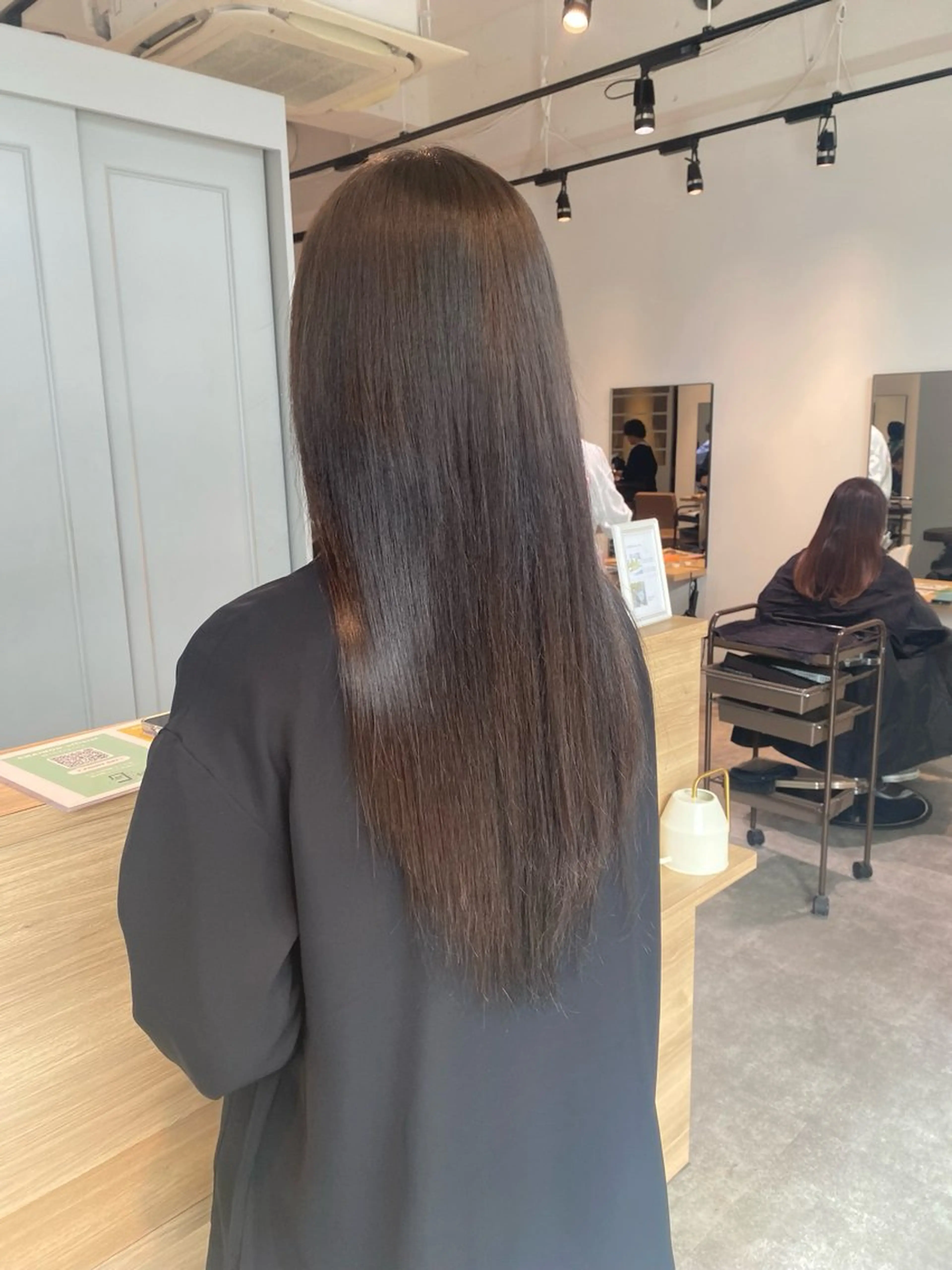 ロング 髪質改善 縮毛矯正 オスズ 🎀´-のヘアスタイル