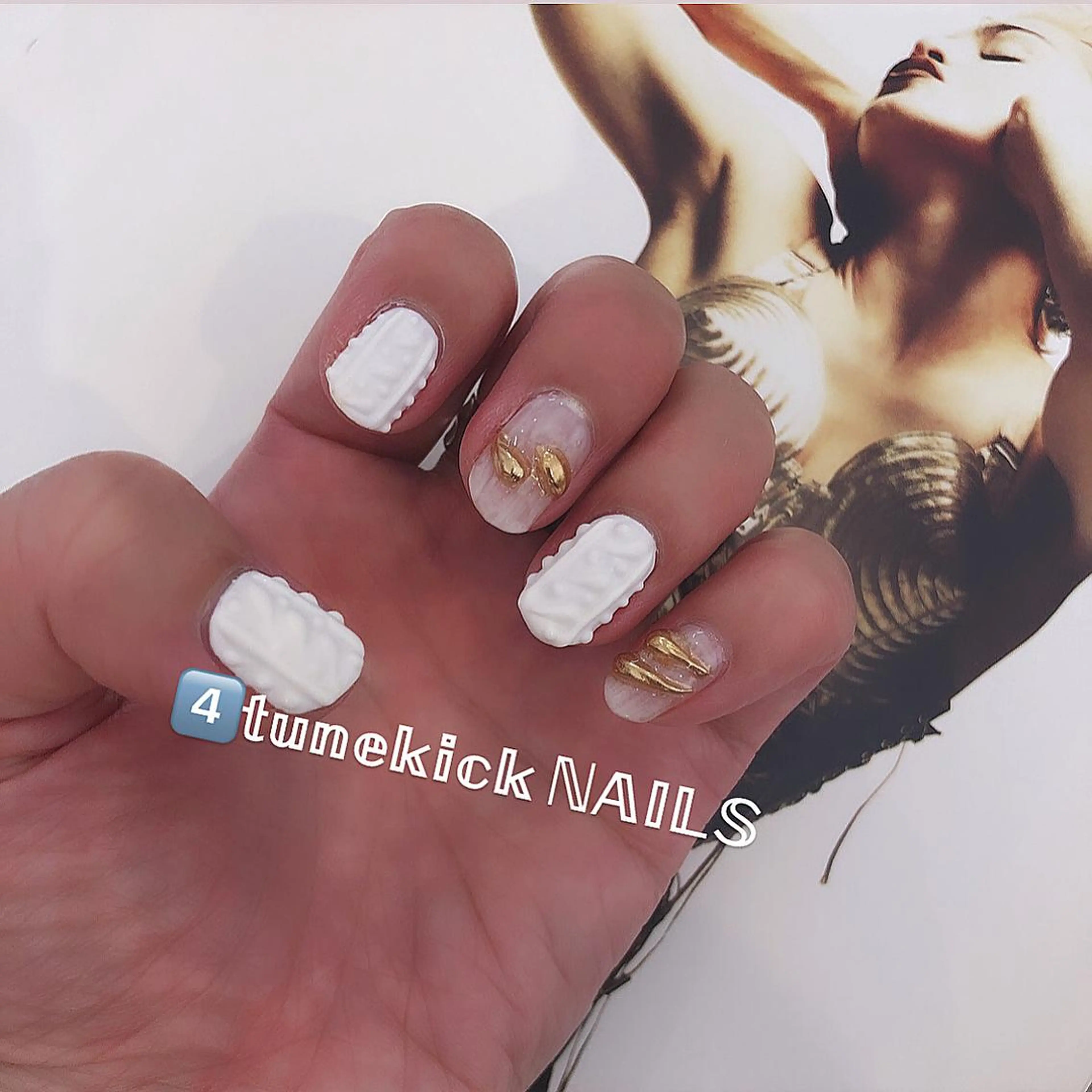 ネイル 4tunekick NAILS(フォーチュンキックネイルズ)所属・光森 淳子のネイルデザイン