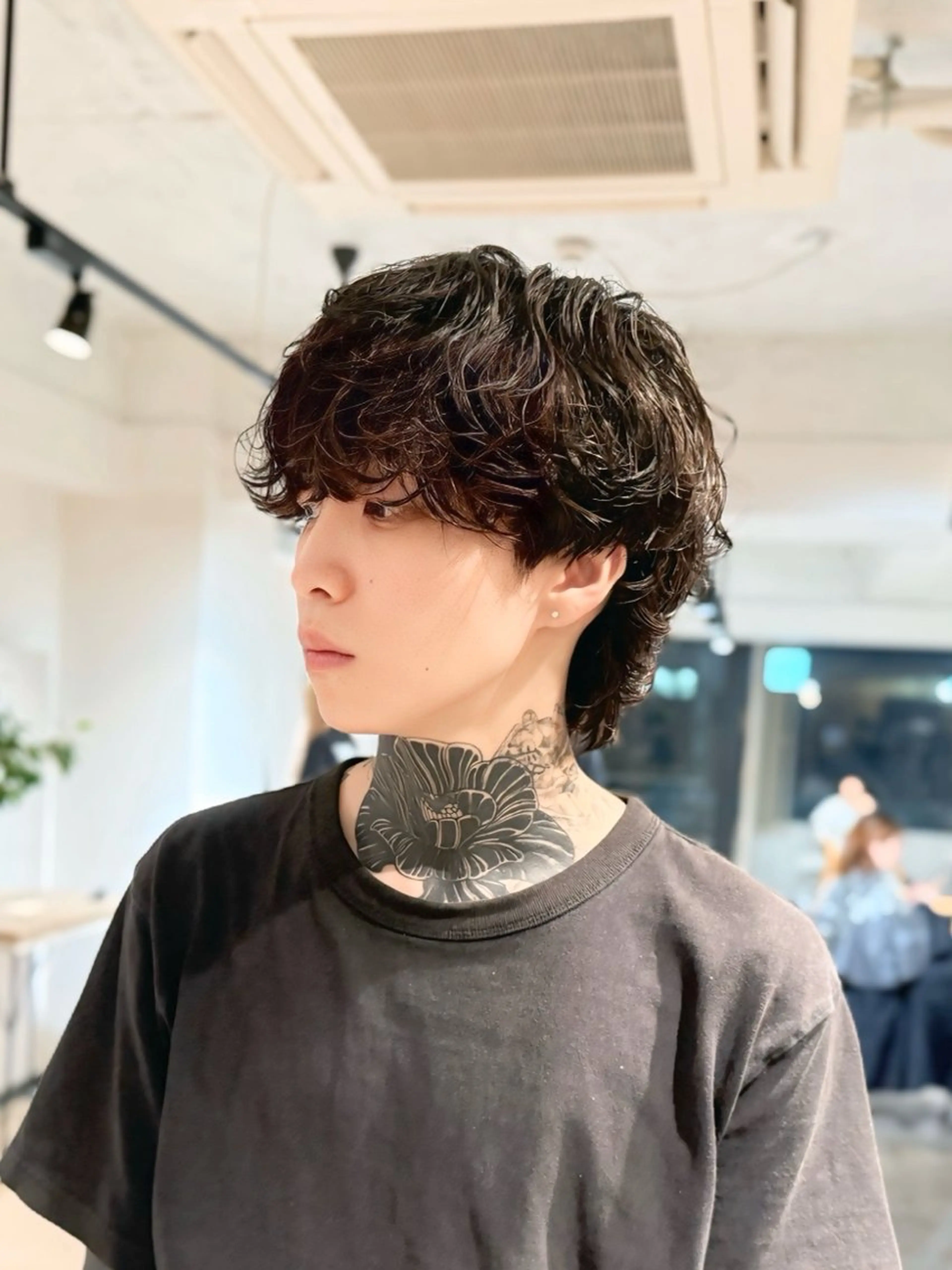 パーマ メンズ メンズパーマ カット パーマ トリートメント 骨格補正施術/メンズ 専門美容師/YUYAのヘアスタイル