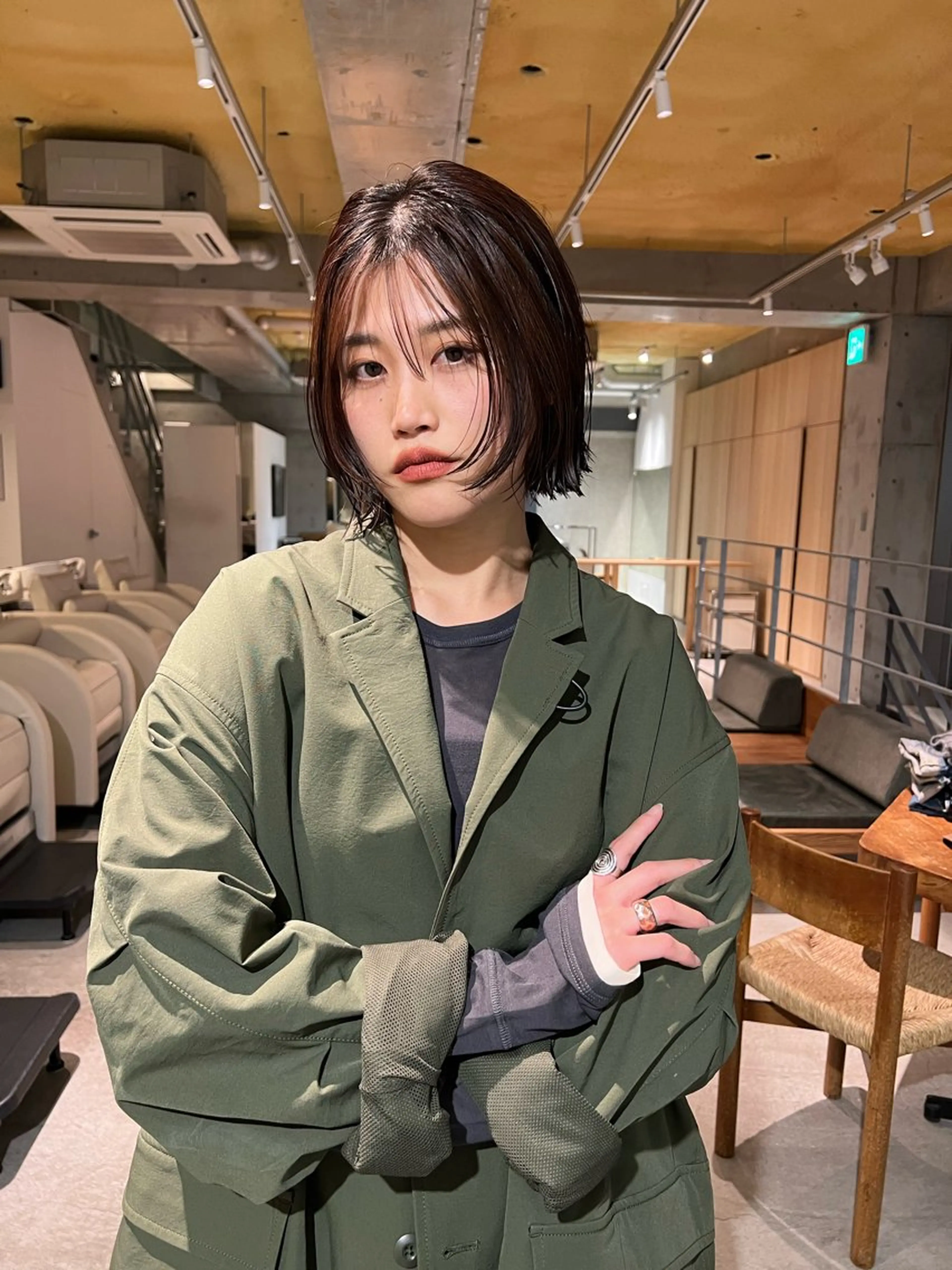 カット+カラー+トリートメントの写真